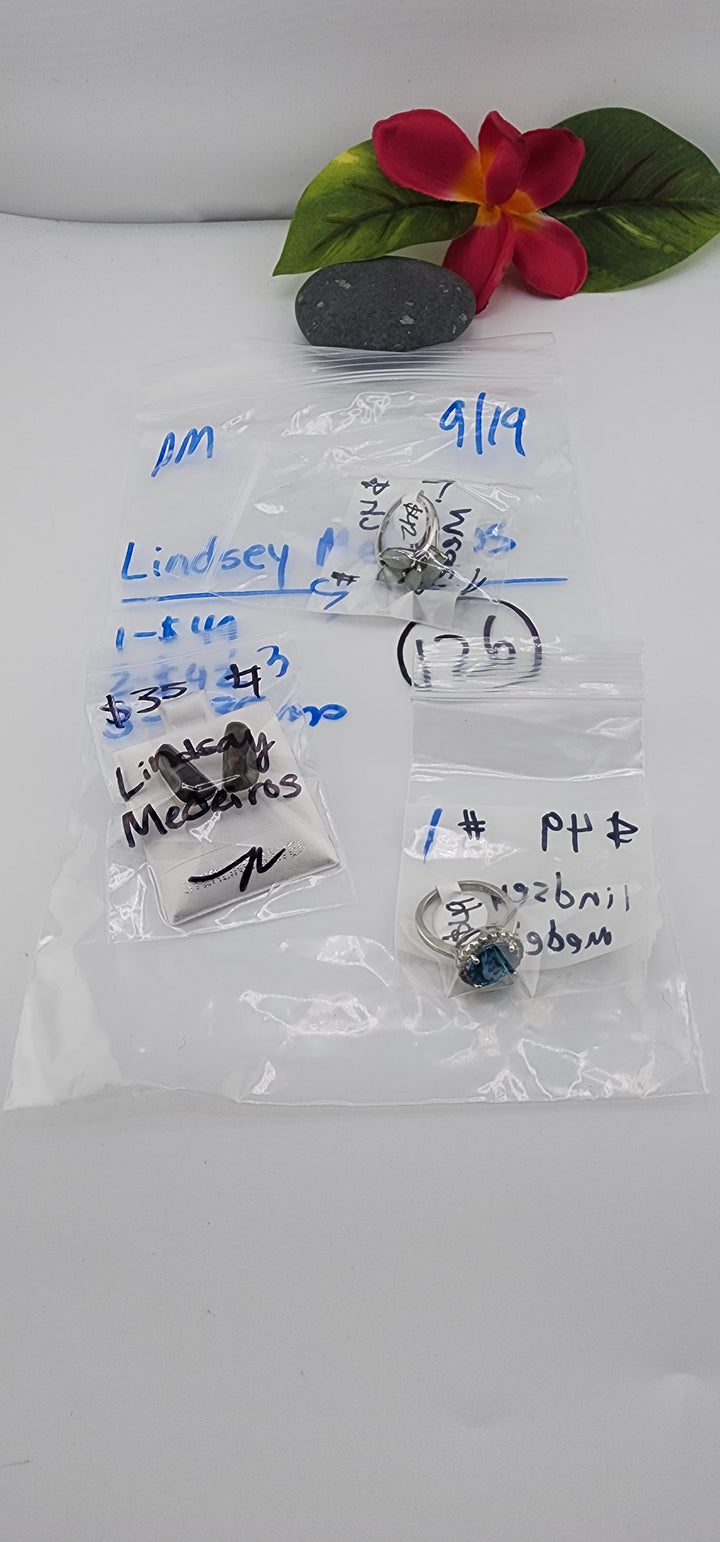 PM SHOW 48HR - RESERVED FOR: Lindsey Medeiros  - 9/19/2025 FL tiktok Live Show - 3 Sterling Silver Items
