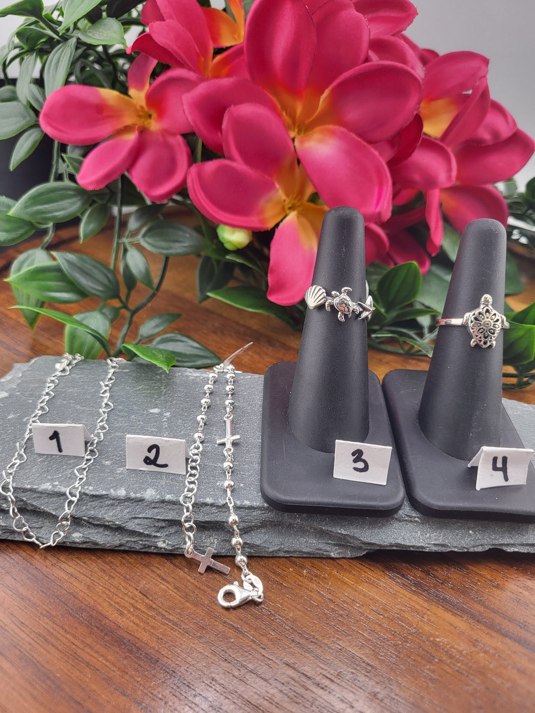 RESERVED FOR: SunriseHappy -10/16/2024 - 4 Sterling Silver Items