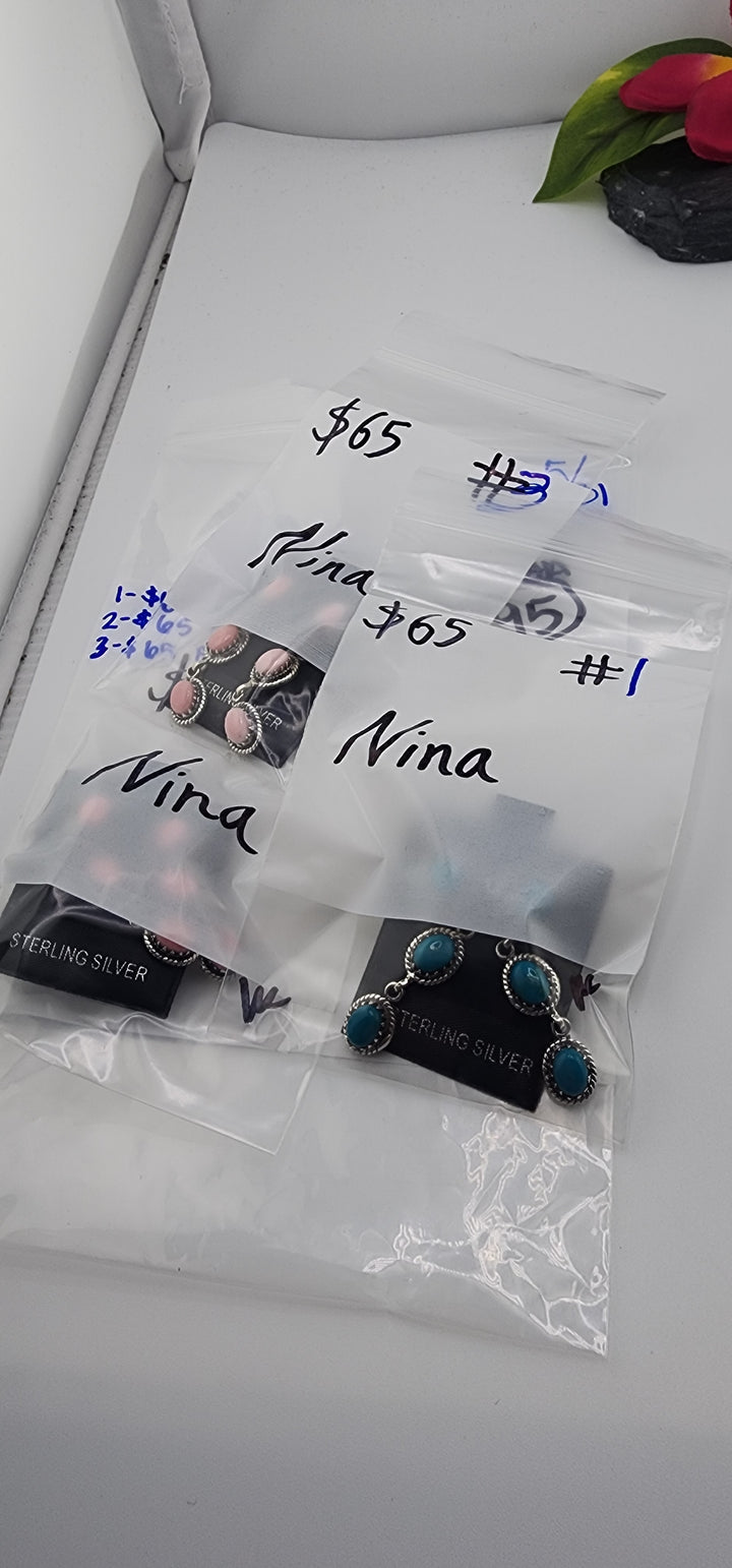 RESERVED FOR: Nina - 5/31/2025 tiktok Live Show - 3 Sterling Silver Items