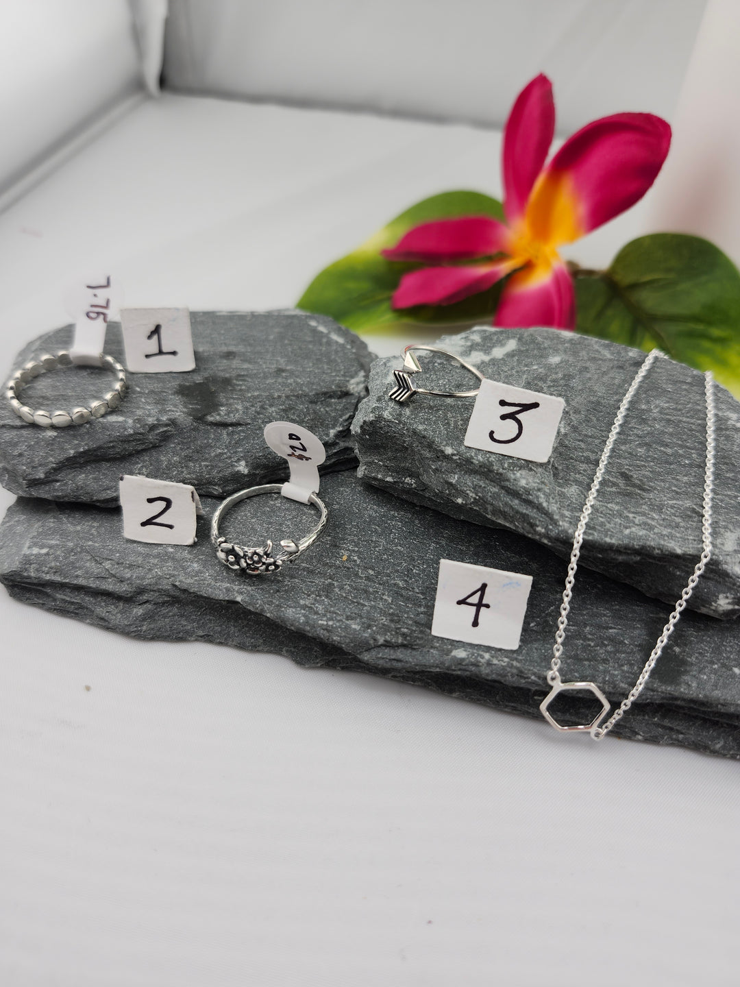 RESERVED FOR:   Rahnay -11/16/2024 - 6 Sterling Silver Items