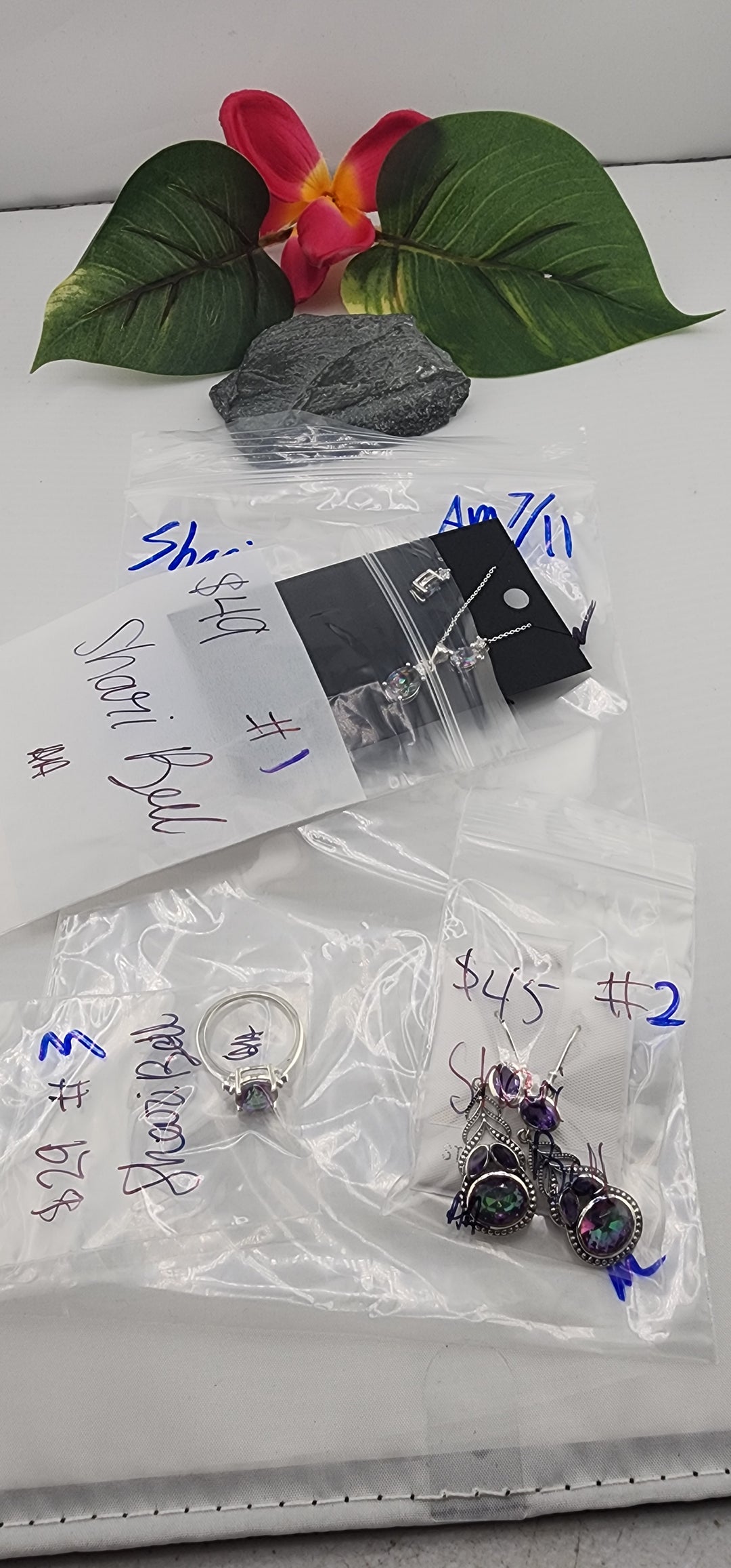 AM SHOW 48HR - RESERVED FOR:  Shari Bell - 7/11/2025 FL tiktok Live Show -  3 Sterling Silver Items