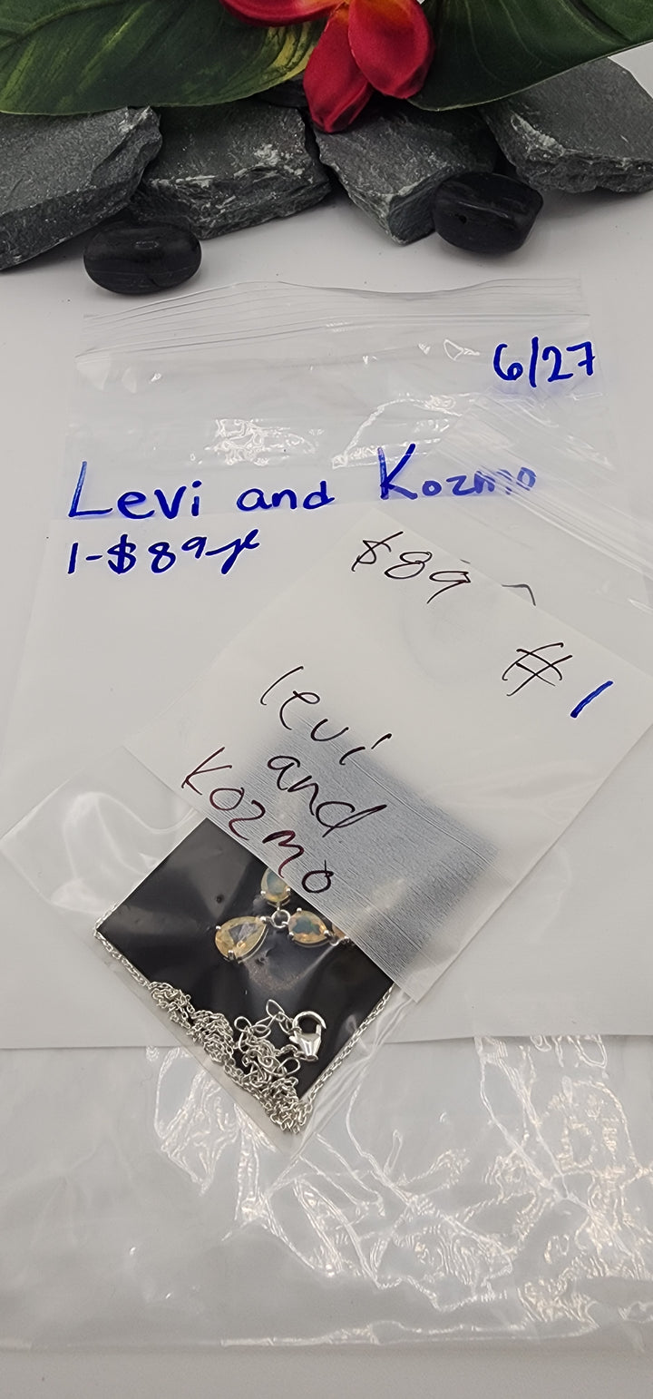 48HR - RESERVED FOR: Levi and Kozmo - 6/27/2025 FL tiktok Live Show - 1 Sterling Silver Items