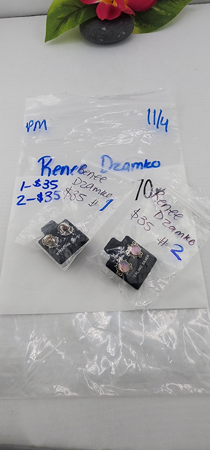 PM SHOW 48HR - RESERVED FOR: Renee Dzamko - 11/4/2025 tiktok Live Show - 2 Sterling Silver Items
