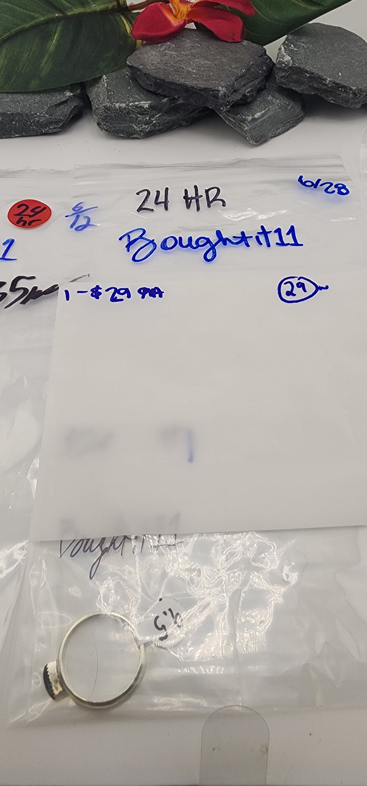 24 -RESERVED FOR: Boughtit11 - 6/28/2025 tiktok Live Show -1 Sterling Silver Items