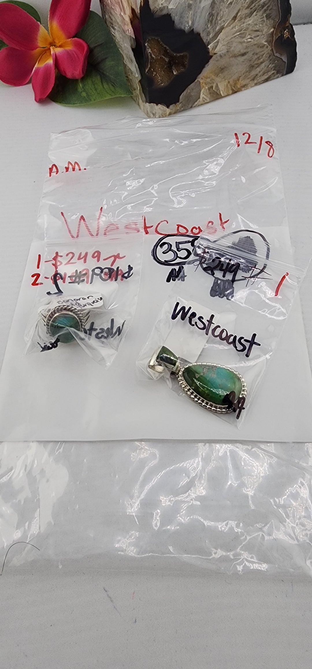 AM SHOW 48HR RESERVED FOR: Westcoast - 12/8/2025 FL tiktok Live Show - 2 Sterling Silver Items