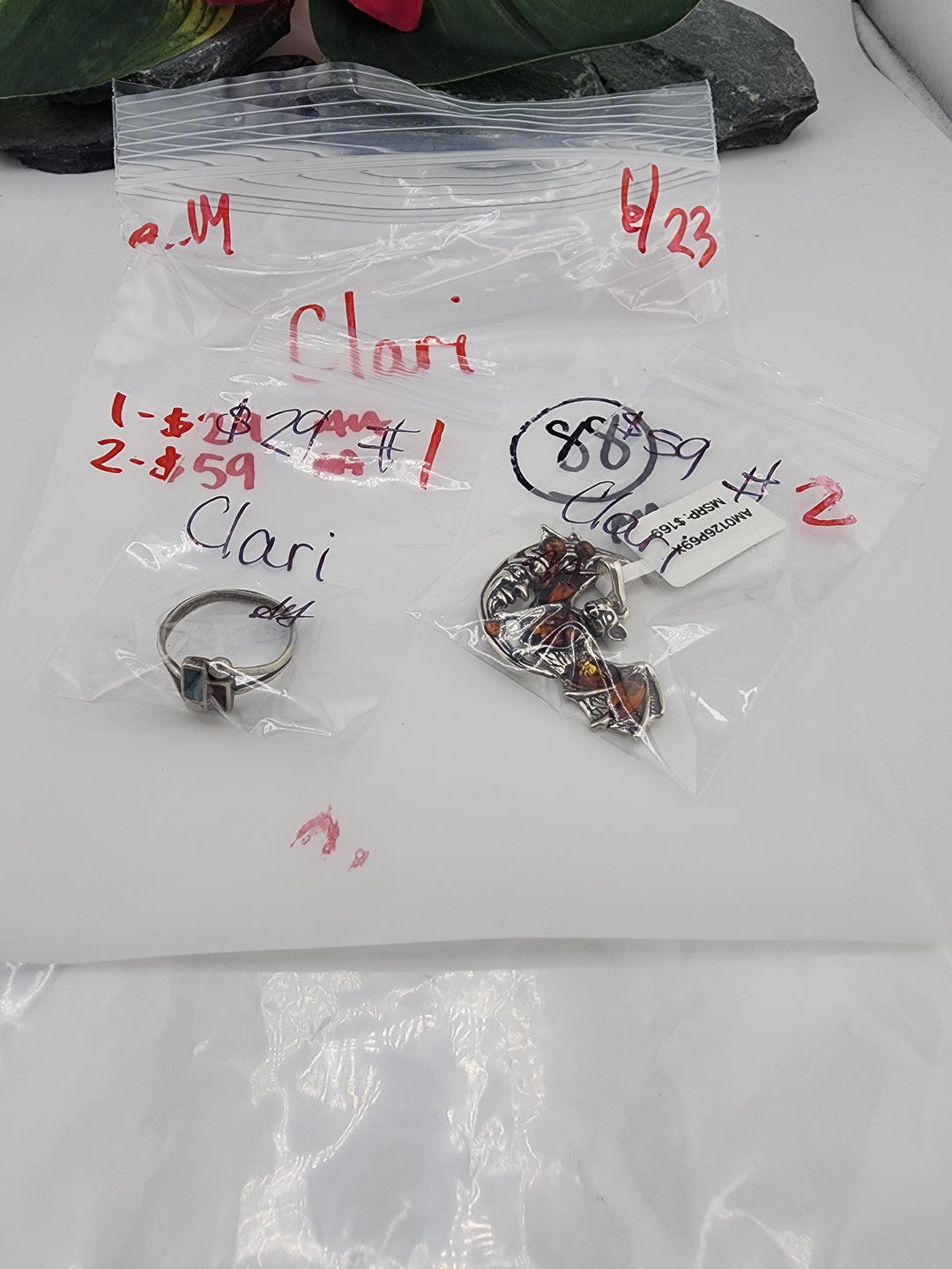 Clari - 6/23/26 AM - 2 925 Sterling Silver