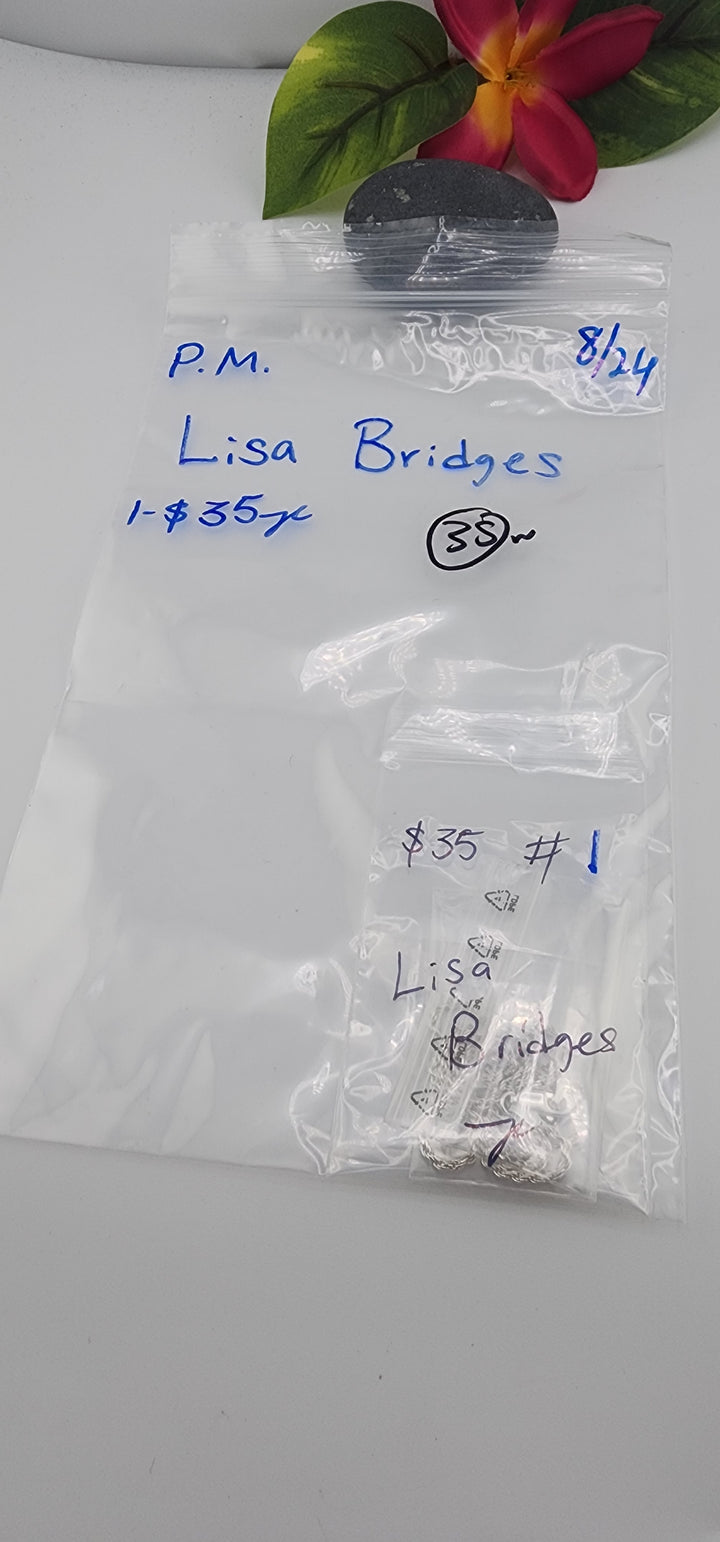 PM SHOW 48HR - RESERVED FOR:  Lisa Bridges- 8/24/2025 FL tiktok Live Show -1  Sterling Silver Items