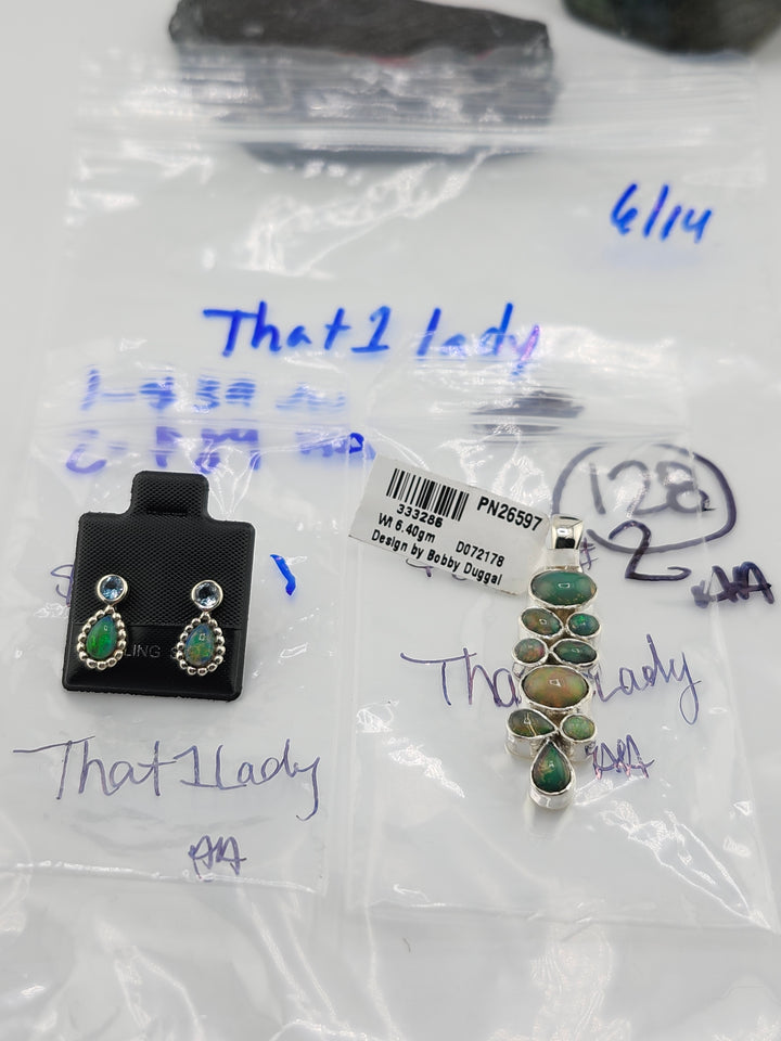 48HR - RESERVED FOR: That1lady- 6/14/2025 FL tiktok Live Show - 2 Sterling Silver Items