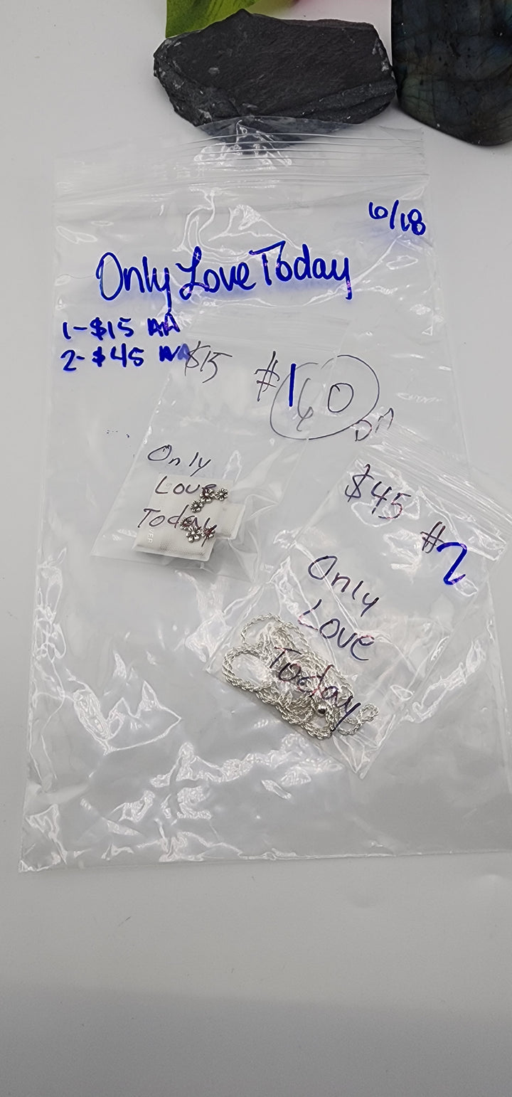 RESERVED FOR: OnlyLoveToday - 6/18/2025 tiktok Reservation Live Show - 1 Sterling Silver Items