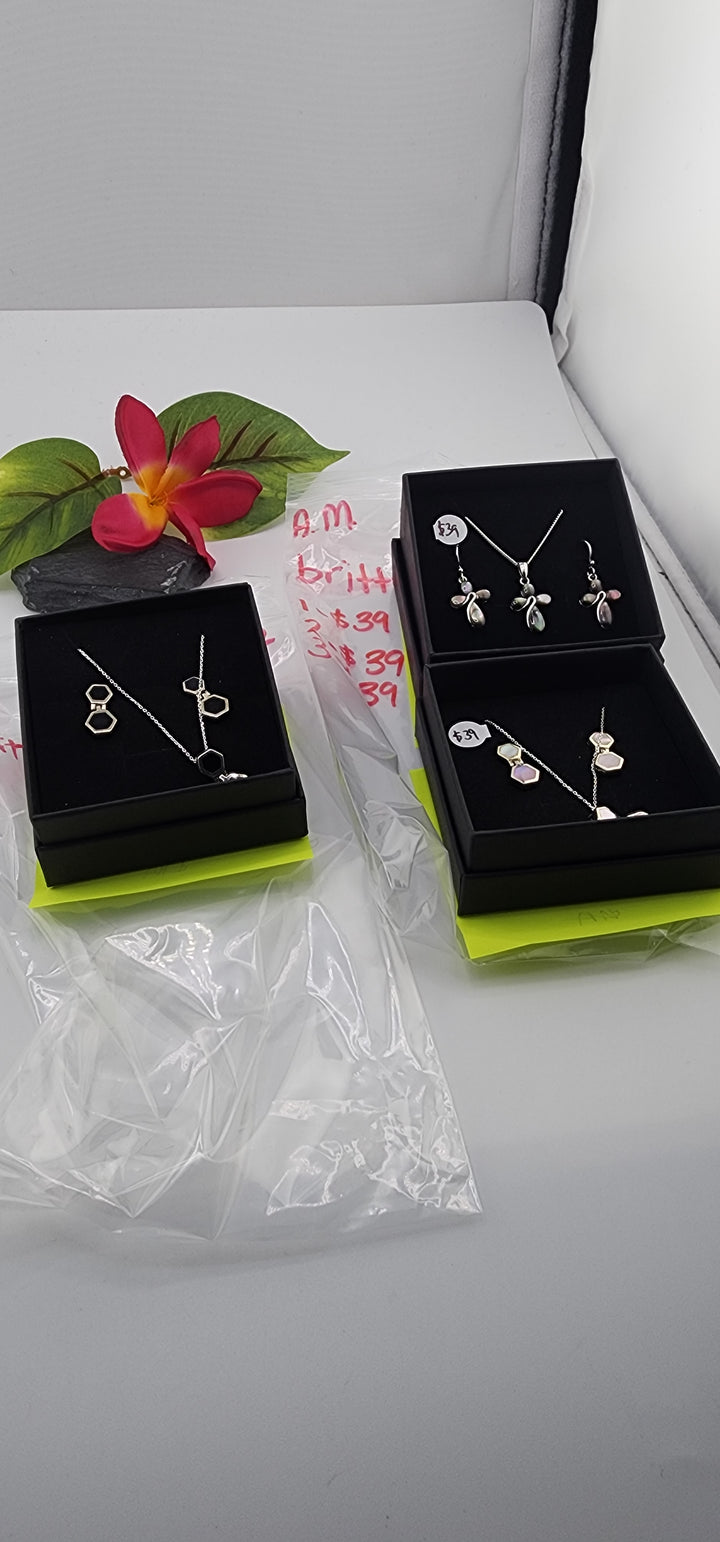 AM SHOW 48HR - RESERVED FOR: Britt Valentine - 8/1/2025 FL tiktok Live Show - 3 Sterling Silver Items