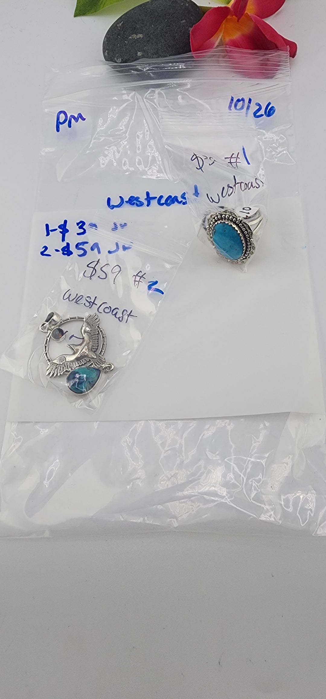 PM SHOW 48HR - RESERVED FOR:  westcoast- 10/26/2025 FL tiktok Live Show -2  Sterling Silver Item
