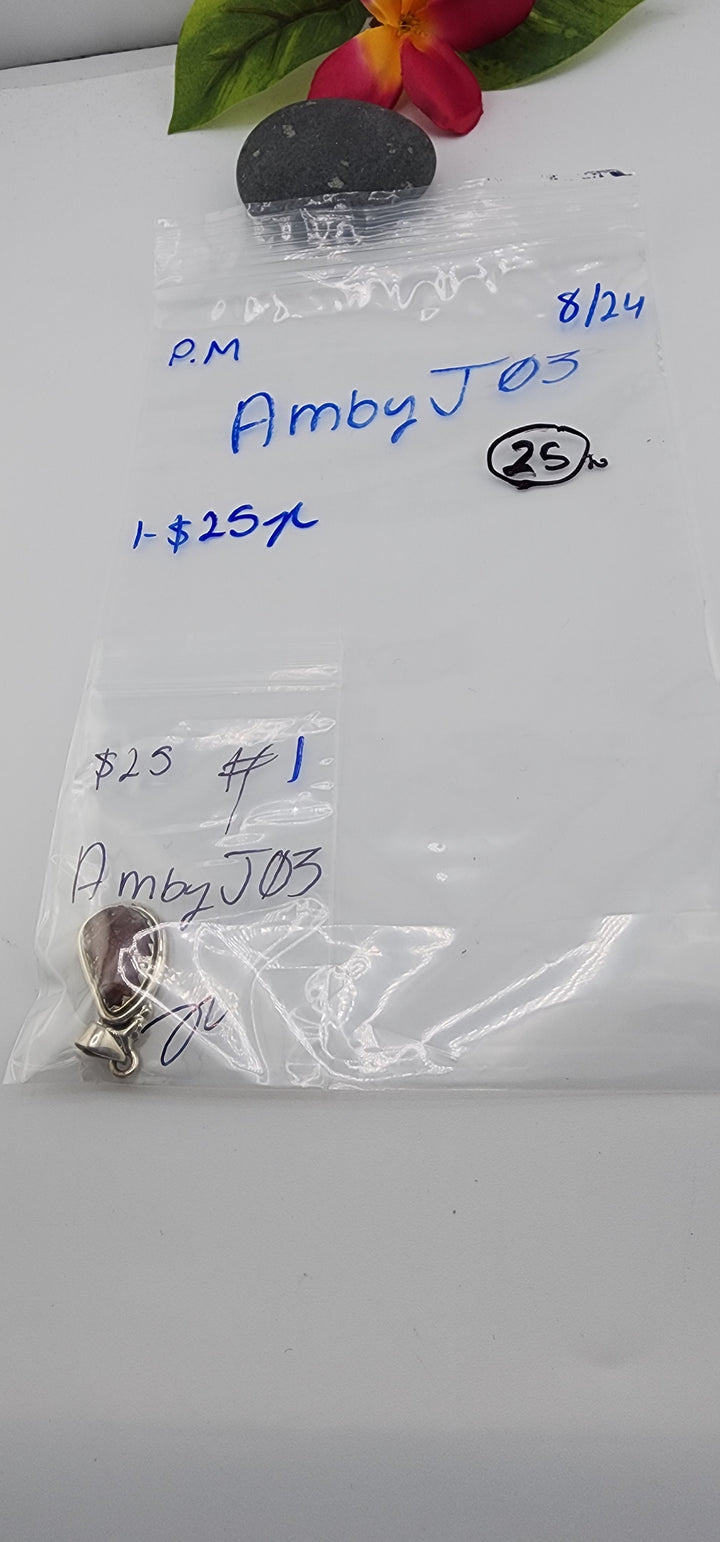 PM SHOW 48HR - RESERVED FOR:  AmbyJ03- 8/24/2025 FL tiktok Live Show - 1 Sterling Silver Items