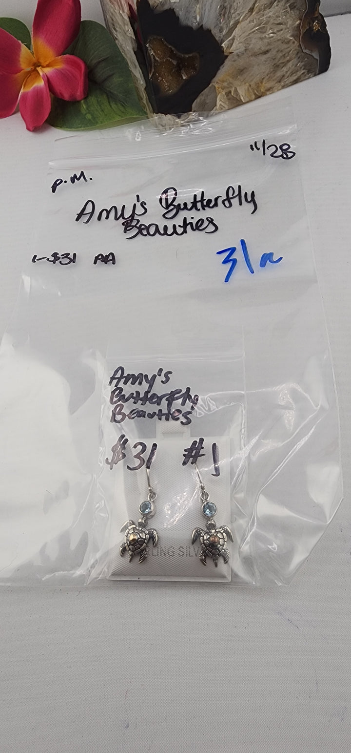 PM SHOW 48HR - RESERVED FOR: Amy's Butterfly Beauties - 11/28/2025 tiktok Live Show - 1 Sterling Silver Items