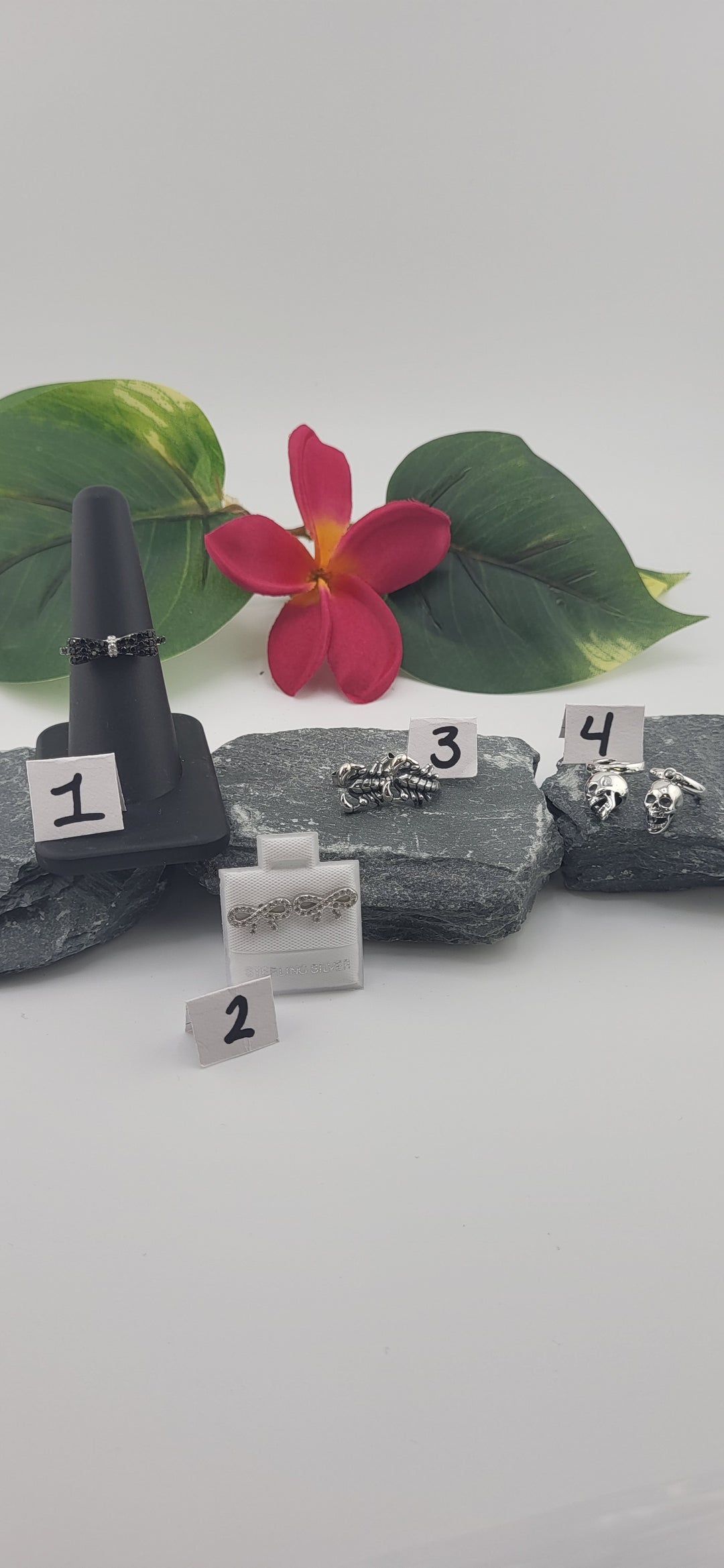 RESERVED FOR:   Kendall Kussow -11/29/2024 - 4 Sterling Silver Items