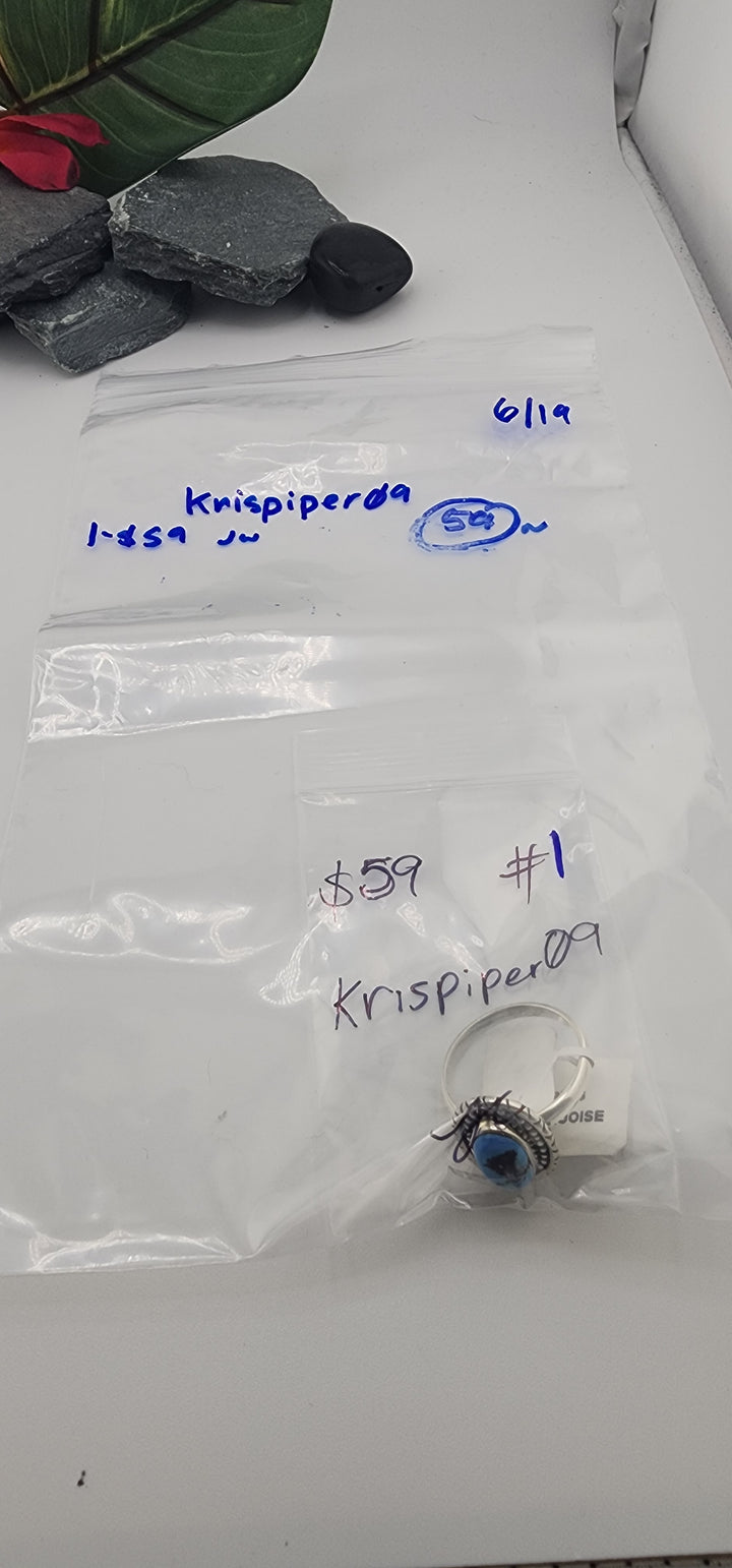 48HR - RESERVED FOR: krispiper09- 6/19/2025 FL tiktok Live Show - 1 Sterling Silver Items