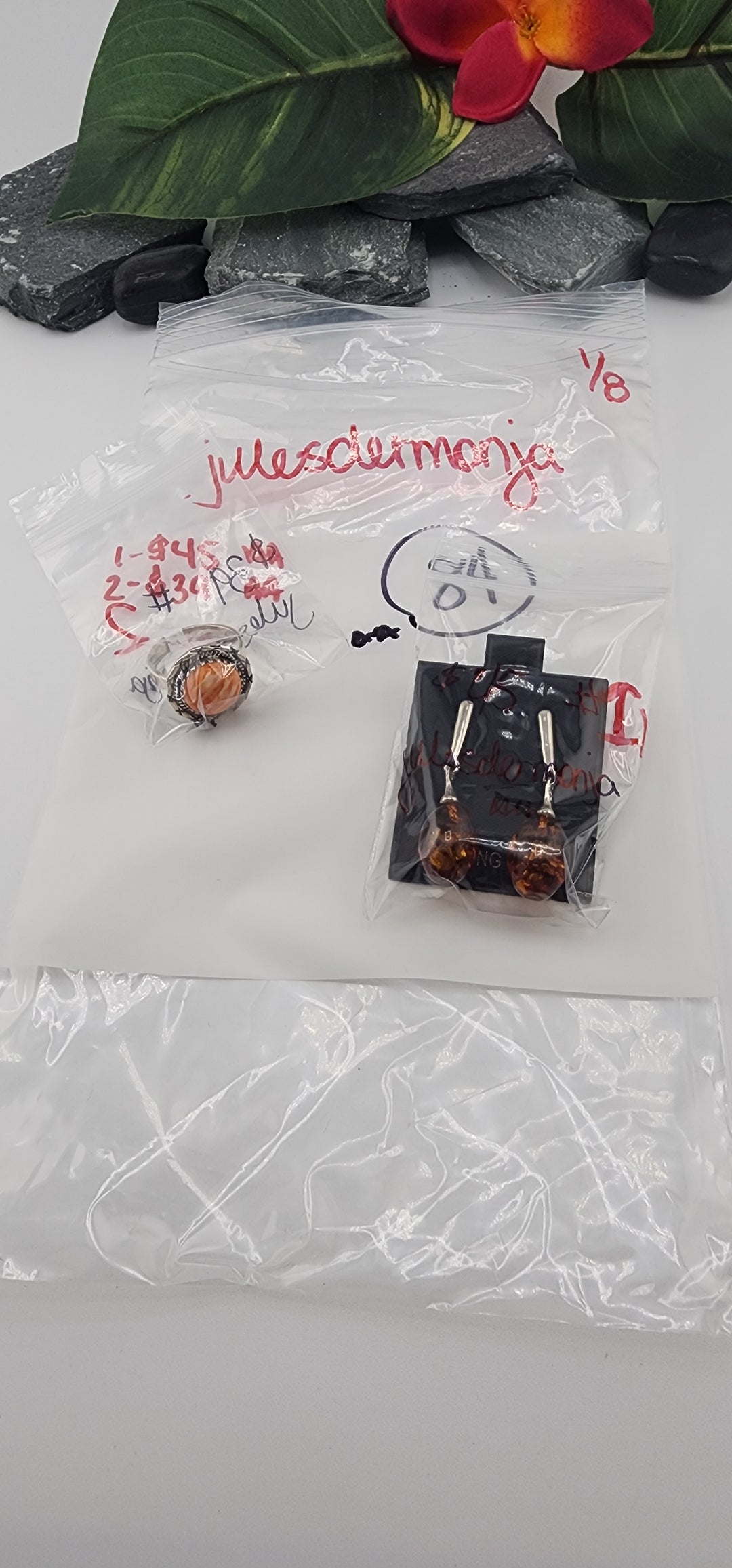 Custom sterling silver items - AM SHOW RESERVED FOR: julesdermonja - 1/8/2026 FL tiktok Live Show - 2 Sterling Silver Items
