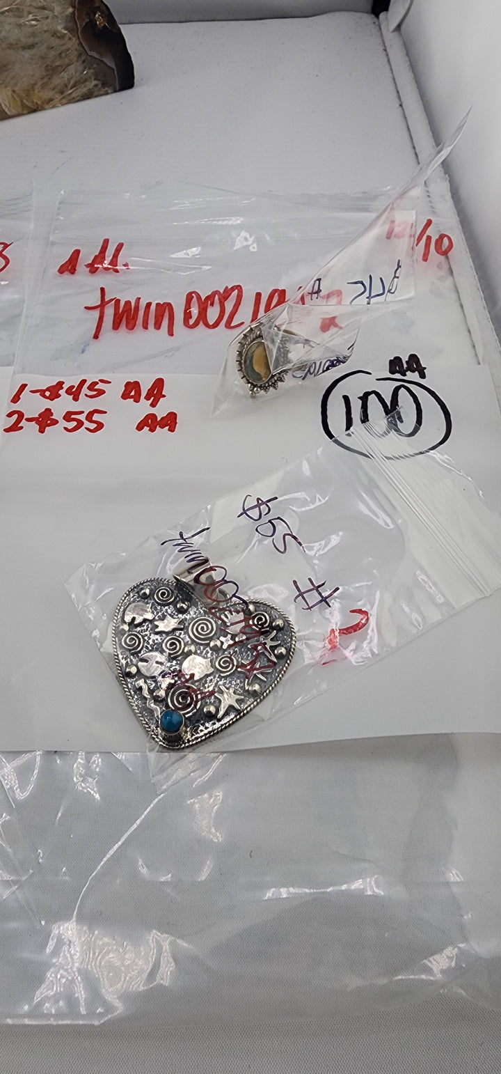 AM SHOW 48HR RESERVED FOR: twin0021952 - 12/10/2025 FL tiktok Live Show - 2 Sterling Silver Items