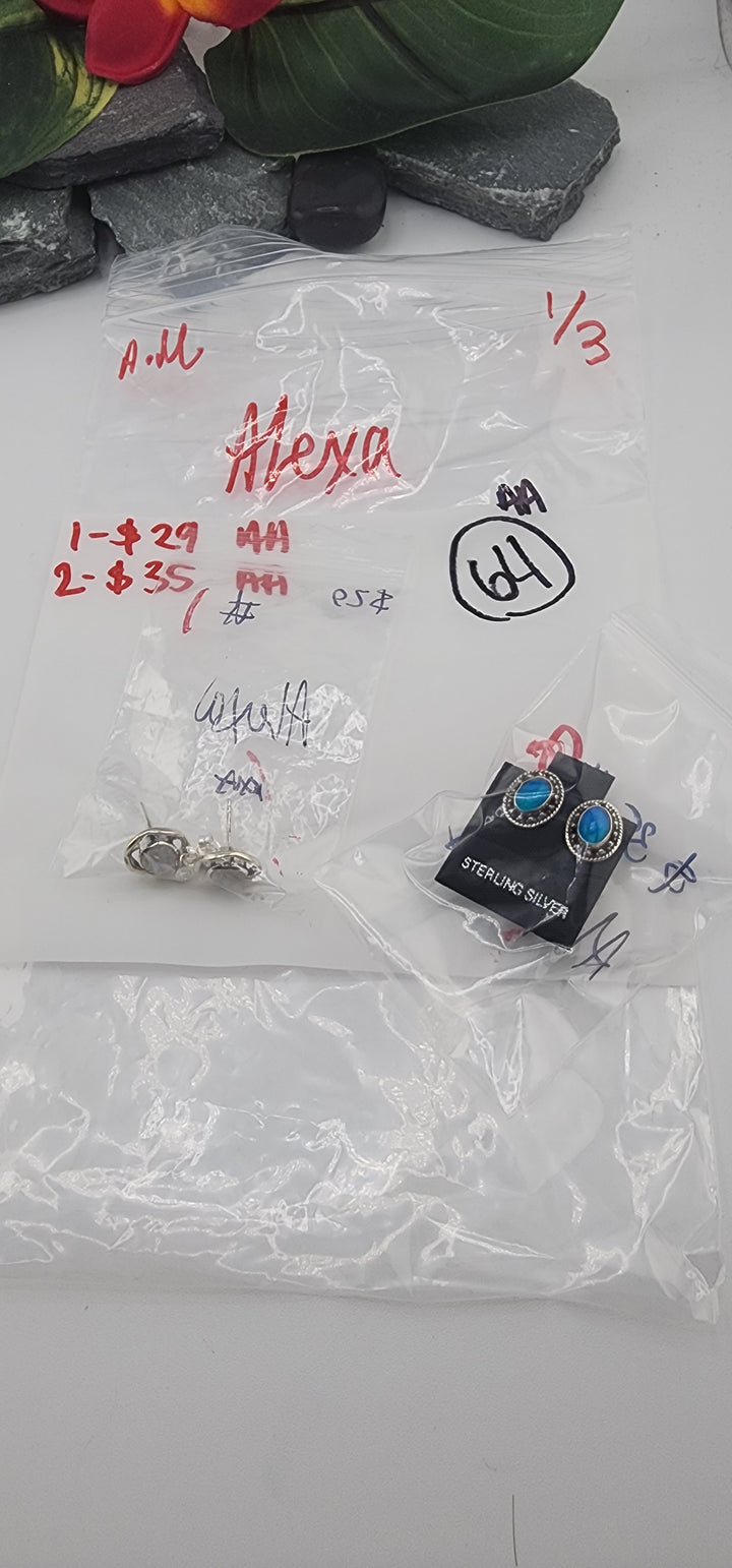 AM SHOW 48HR RESERVED FOR: Alexa - 1/3/2026 FL tiktok Live Show - 2 Sterling Silver Items
