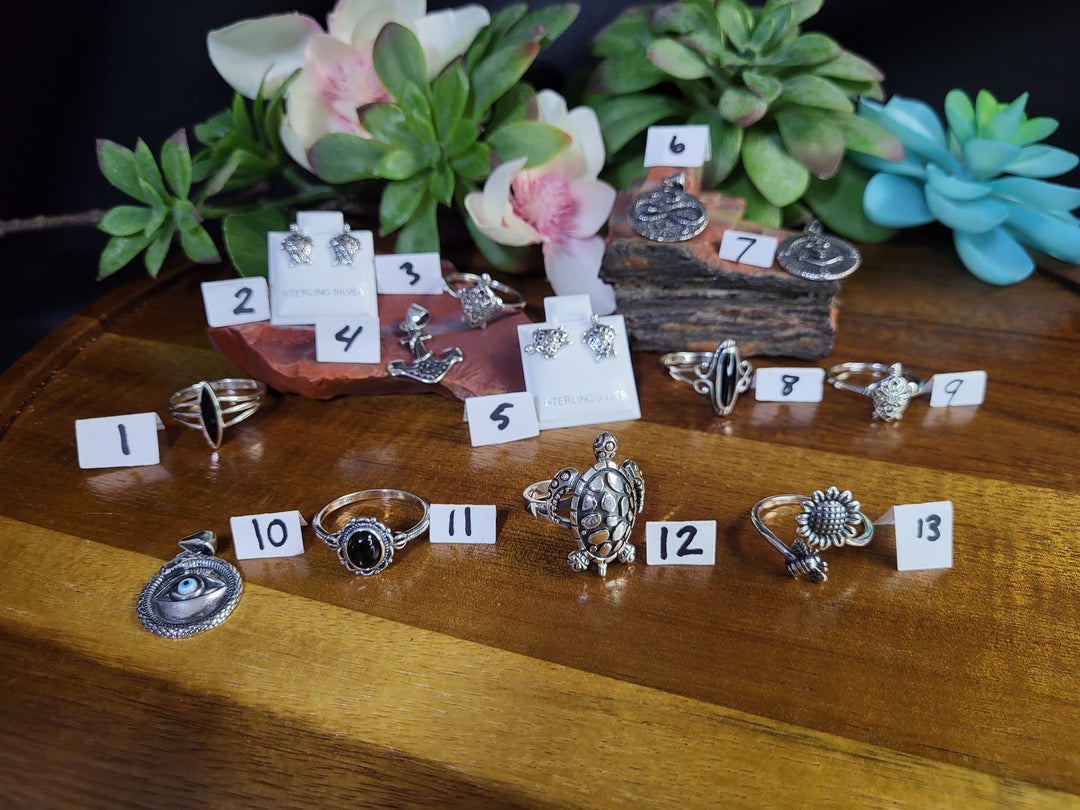 RESERVED FOR: MustangGirl 7/13/24- 13 Sterling Silver Items