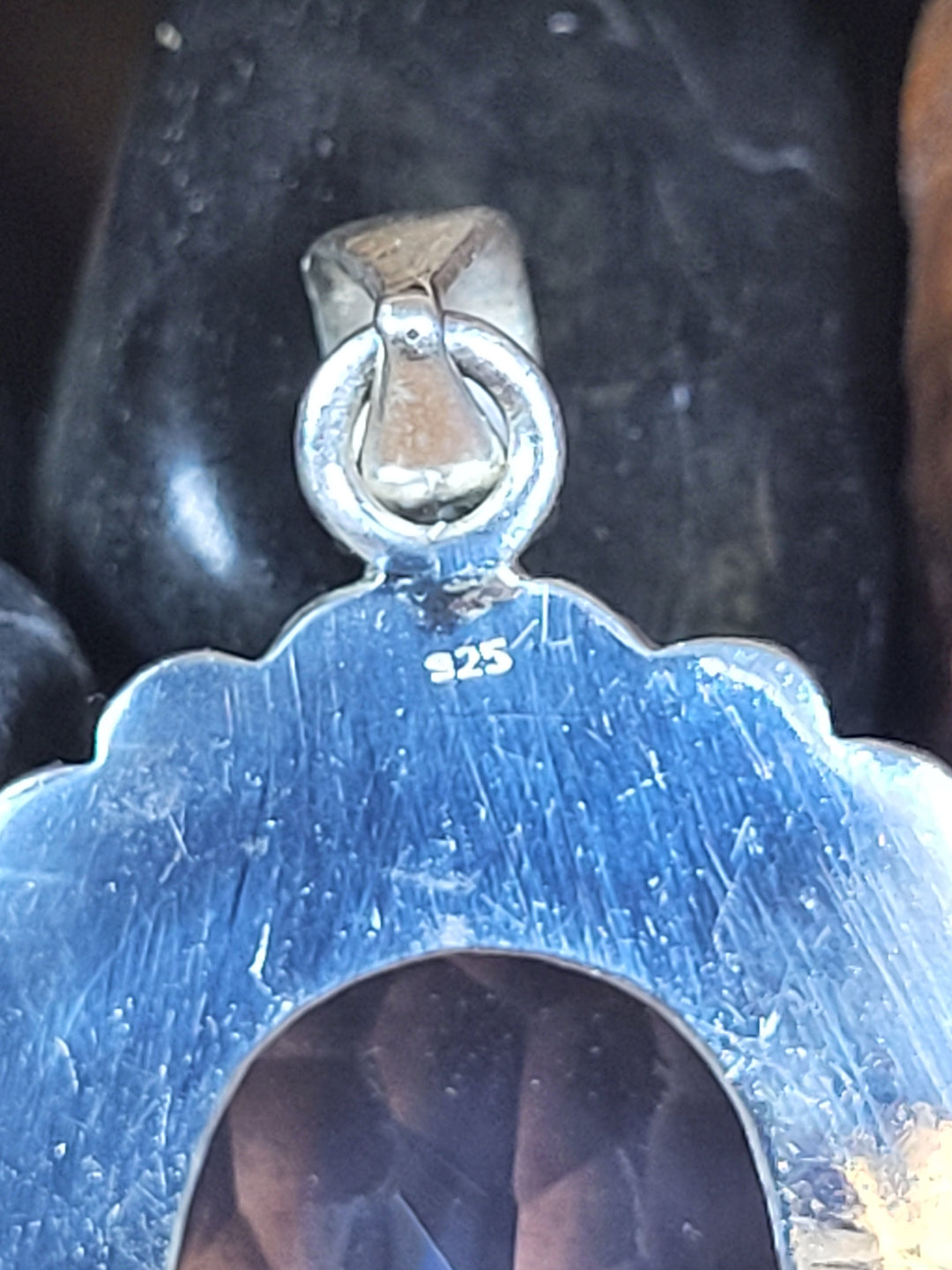 Natural Lavender Quartz 925 Sterling Silver Pendant - 1 3/4"