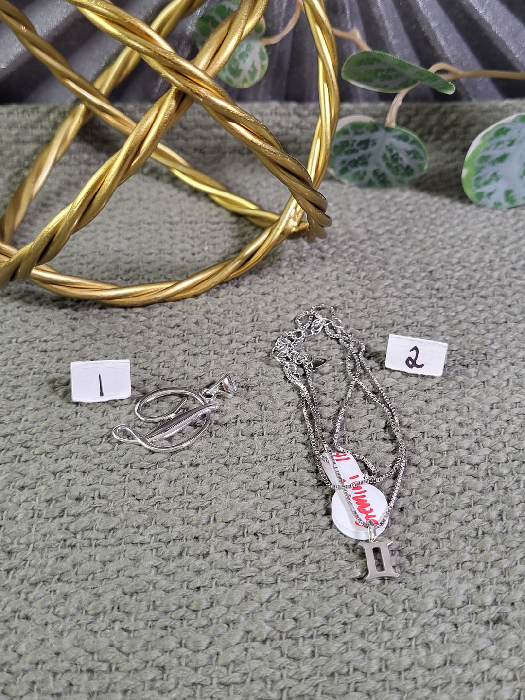 RESERVED FOR: Donnababilot 8/30/2024 - 2 Sterling Silver Items