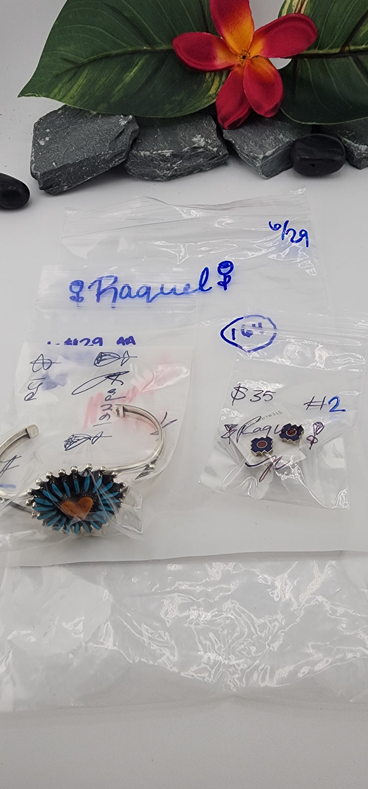 RESERVED FOR: 🌷Raquel🌷- 6/29/2025 tiktok Reservation Live Show -2 Sterling Silver Items