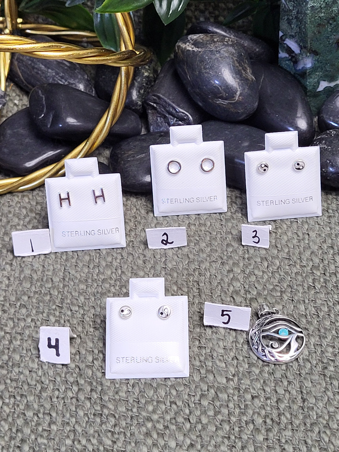RESERVED FOR: heatherroberts229 8/23/24- 5 Sterling Silver Items