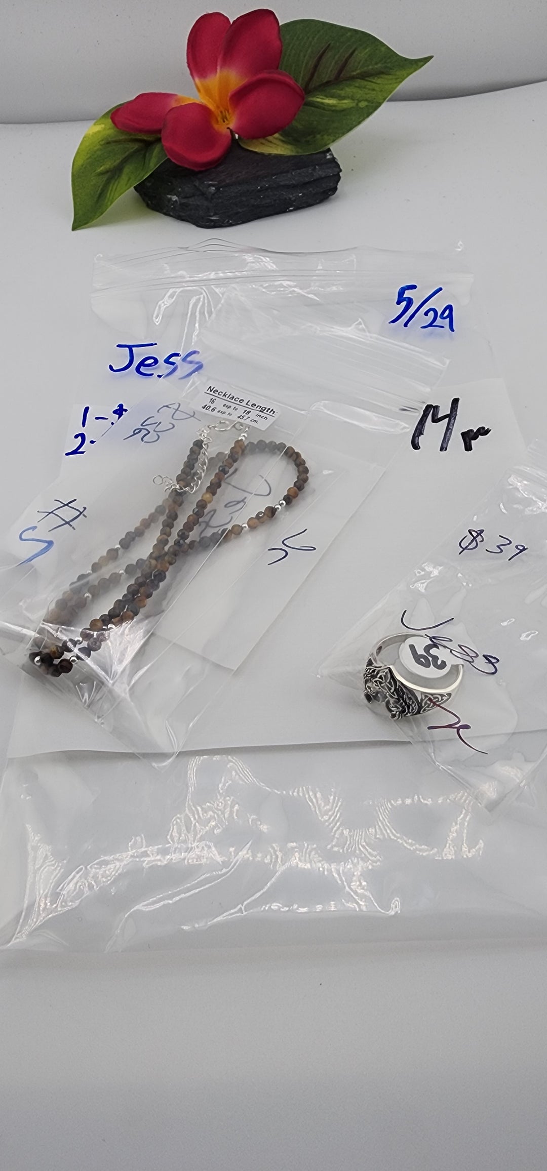 RESERVED FOR: Jess - 5/29/2025 tiktok Live Show - 2 Sterling Silver Items
