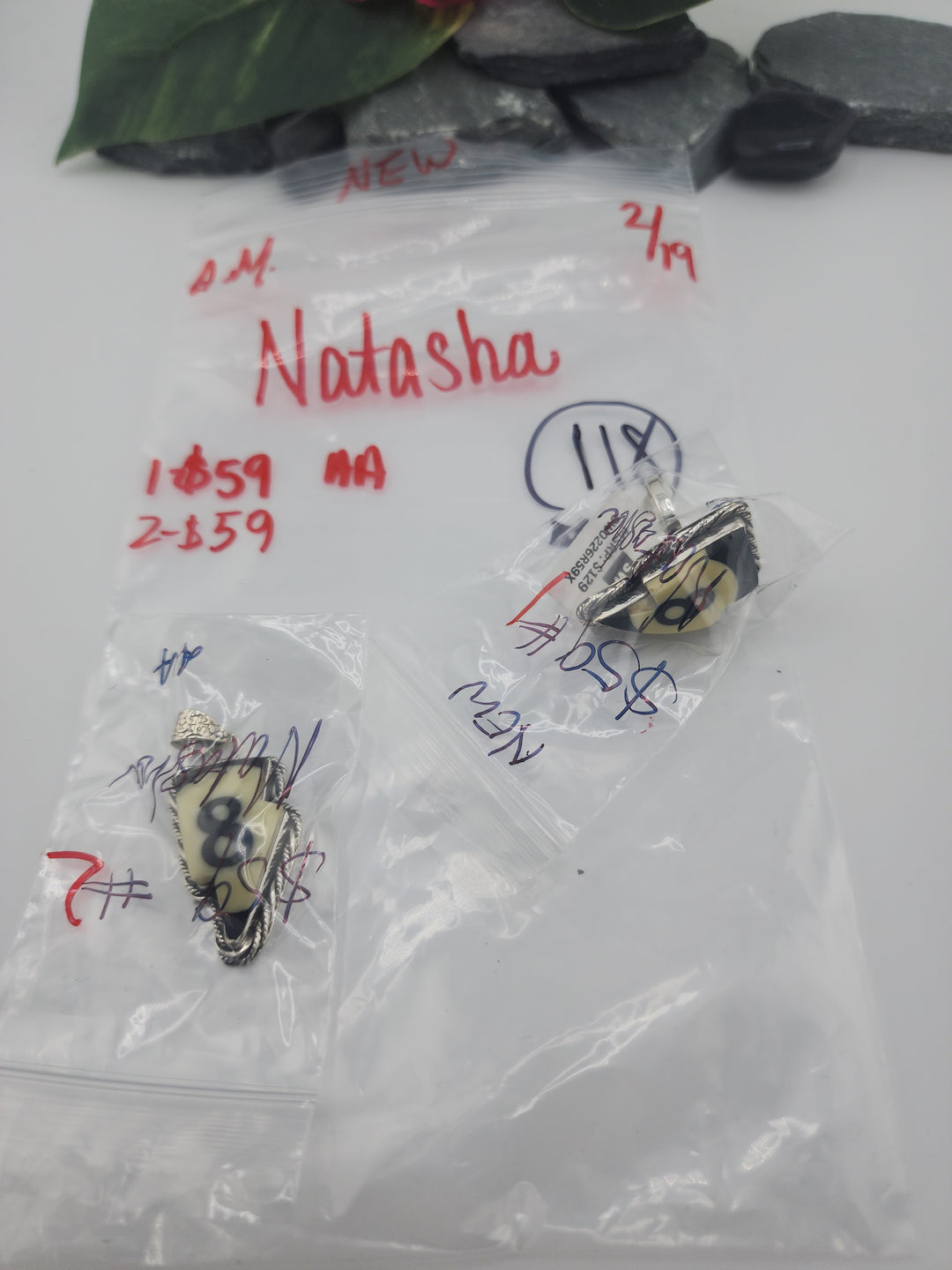 Natasha - 2/19/26 - 2 925 Sterling Silver Items