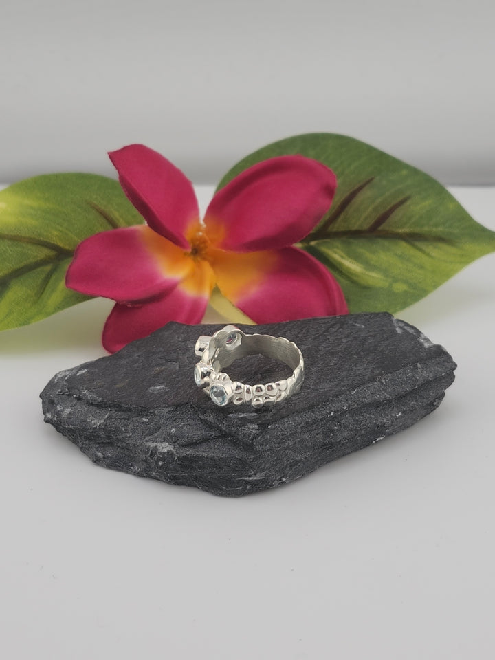 Moonstone and 925 Sterling Silver Ring