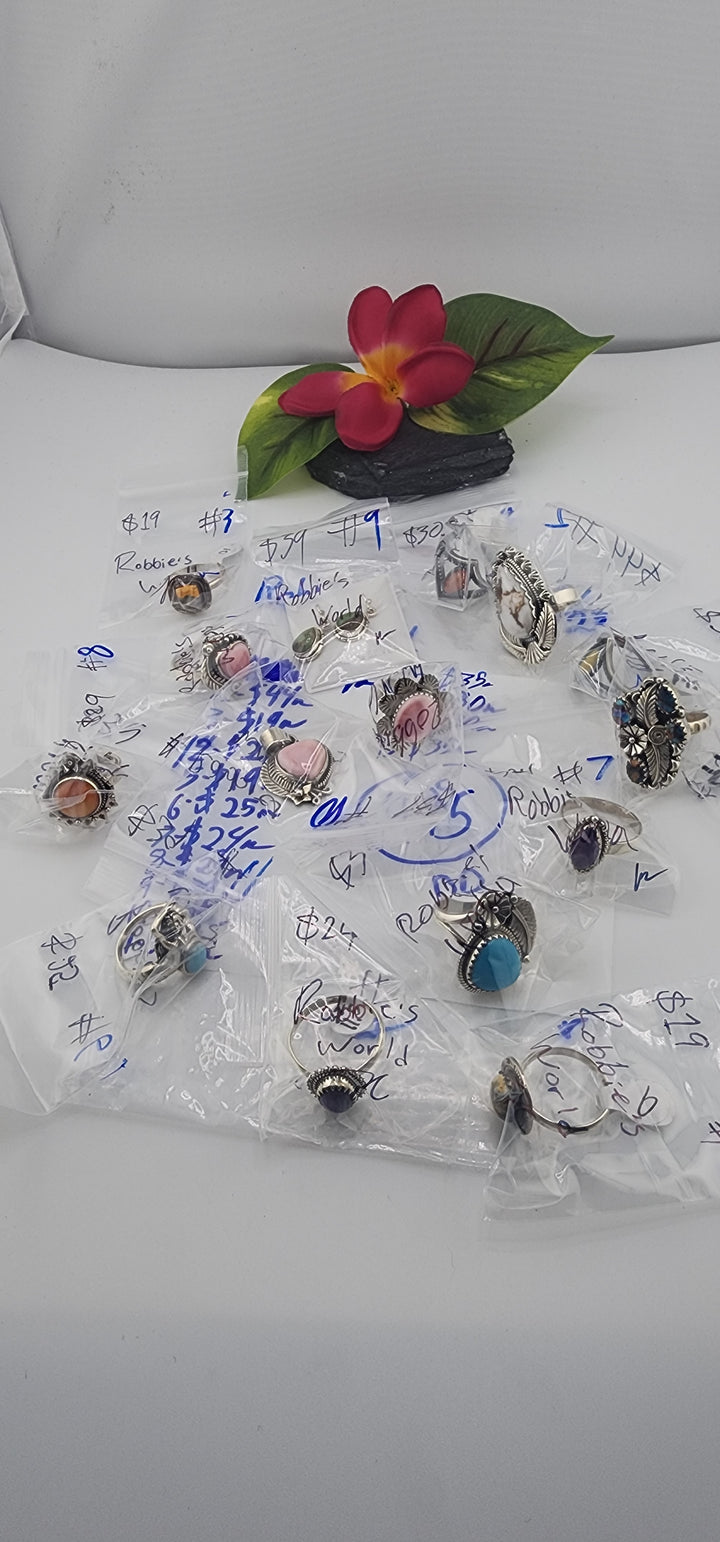 RESERVED FOR: Robbie's World - 5/23/2025 tiktok Live Show - 15 Sterling Silver Item