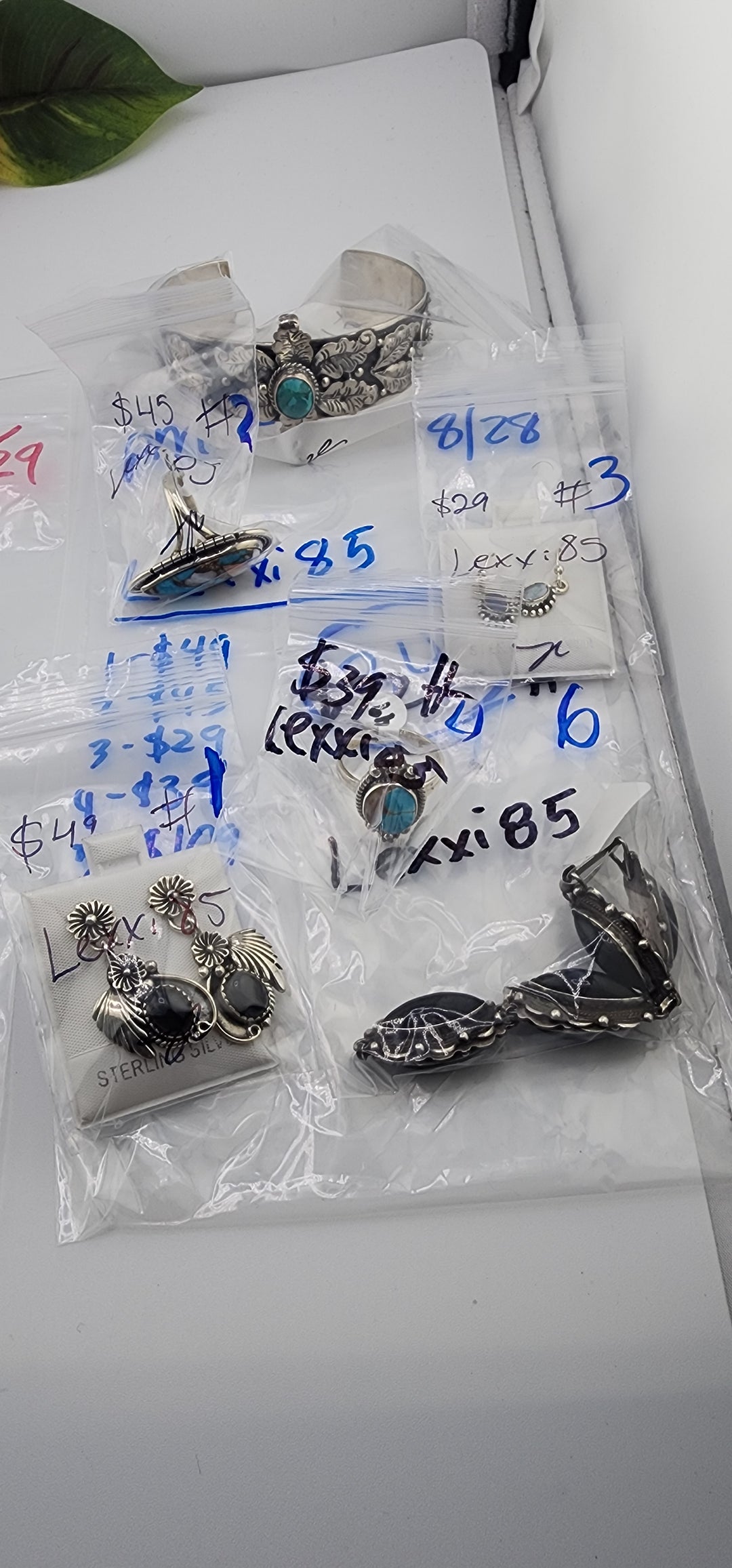 PM SHOW 48HR - RESERVED FOR: Lexxi85 - 8/28/2025 FL tiktok Live Show - 6 Sterling Silver Items