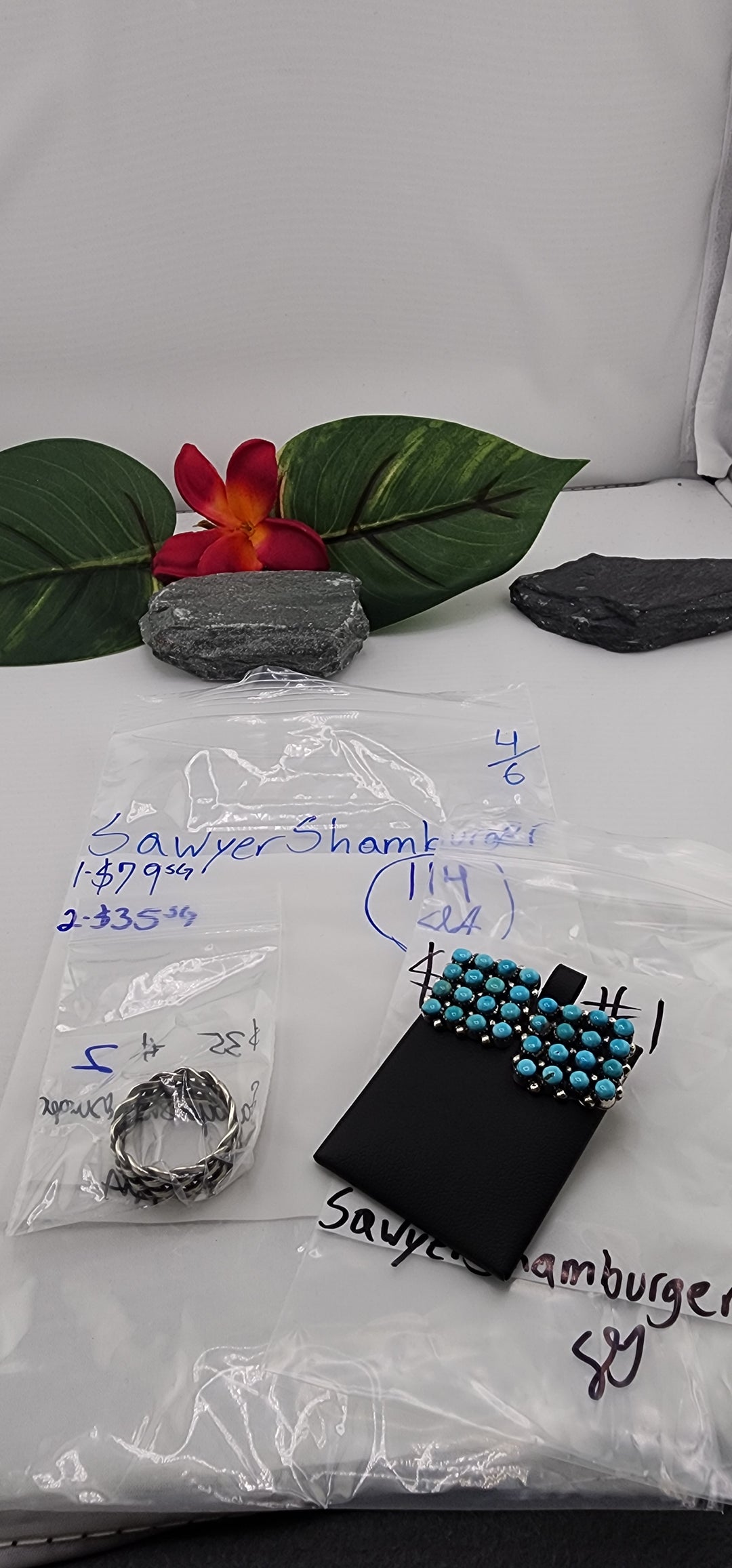 RESERVED FOR: SawyerShamburger- 4/6/2025 tiktok Live Show - 2 Sterling Silver Items