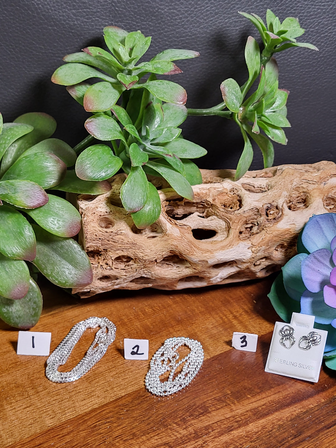 RESERVED FOR: tigernic 8/17/24- 3 Sterling Silver Items