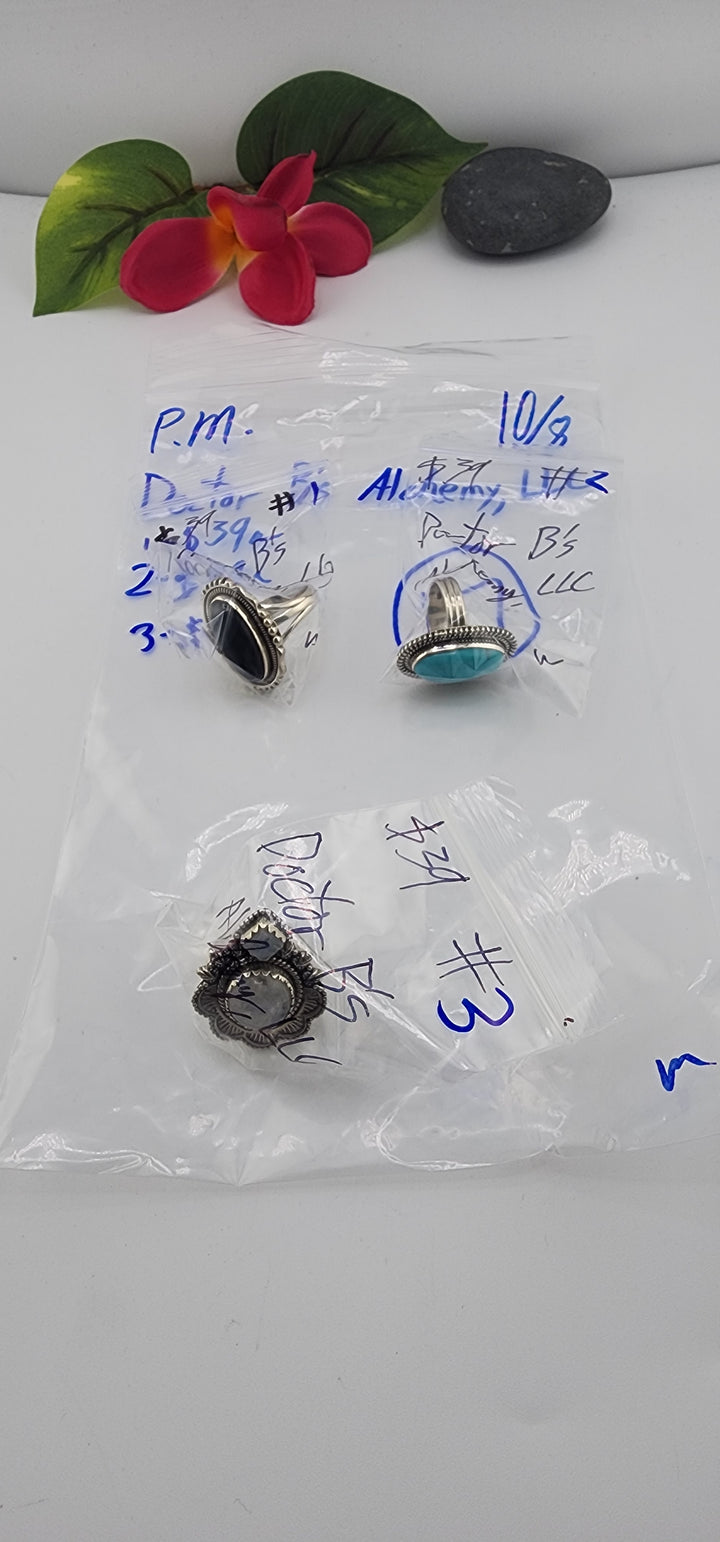 PM SHOW 48HR - RESERVED FOR: Doctor B's Alchemy - 10/8/2025 FL tiktok Live Show - 3 Sterling Silver Items