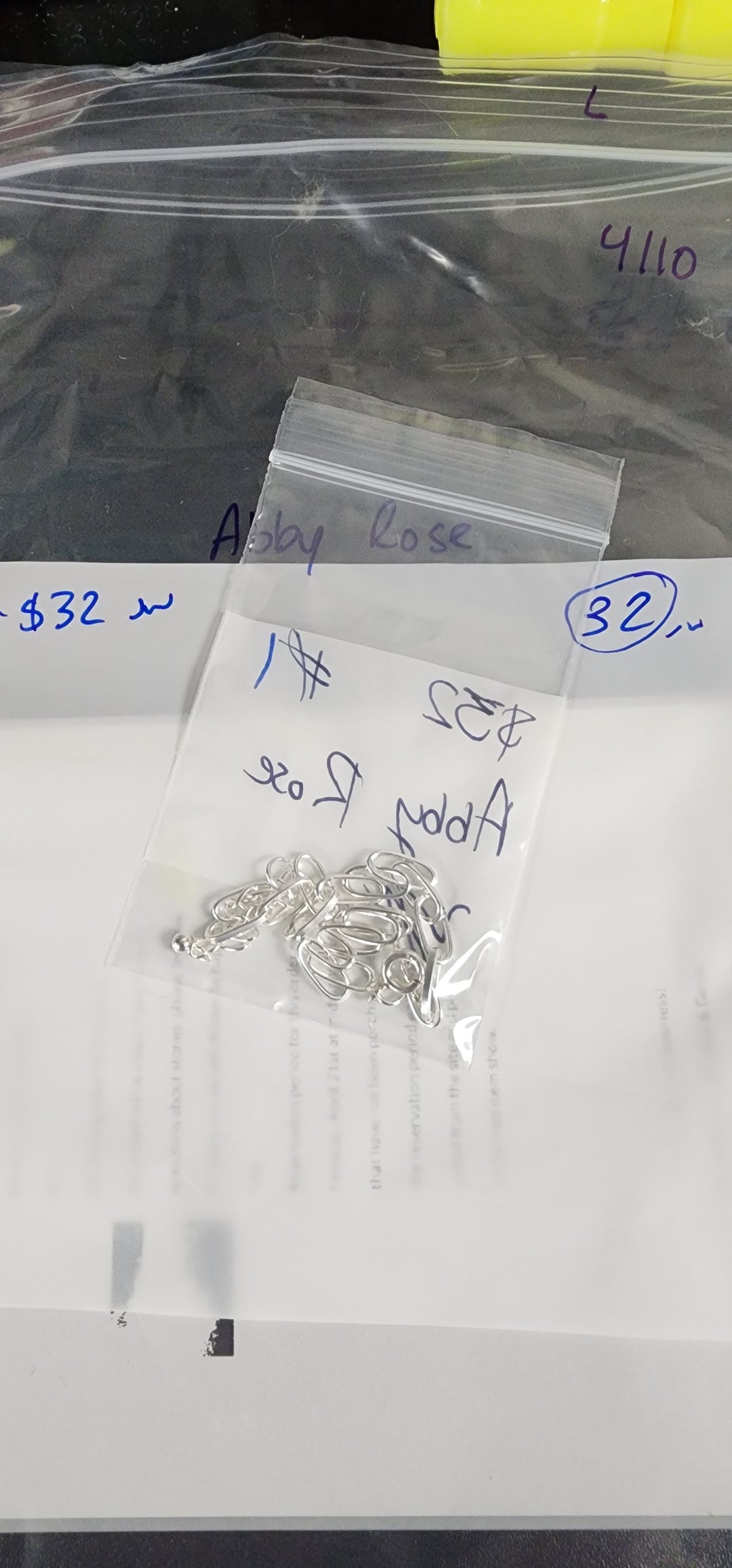 RESERVED FOR: Abby Rose - 4/10/2025 tiktok Live Show -1 Sterling Silver Items