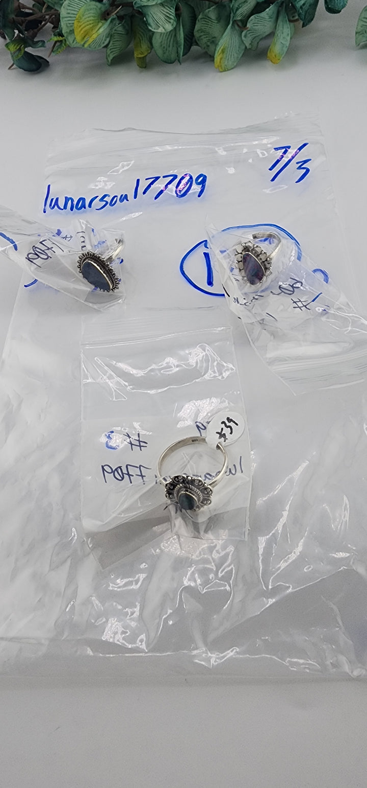 48HR - RESERVED FOR: lunarsoul7709 - 7/3/2025 FL tiktok Live Show - 3 Sterling Silver Items