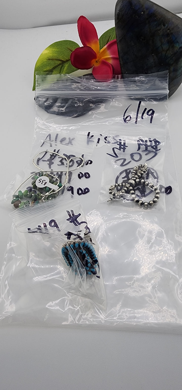 48HR - RESERVED FOR: Alex Kiss - 6/19/2025 FL tiktok Live Show -  2 Sterling Silver Items