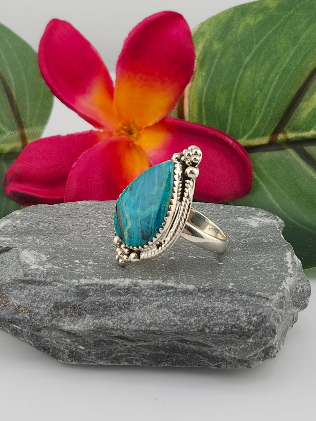 Opalized Wood Ring Size 10