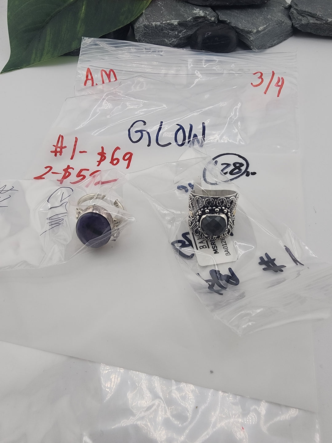 GLOW- 3/4/26 - 2 925 Sterling Silver Items
