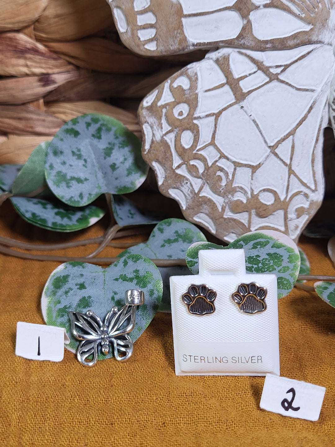 RESERVED FOR: missdanii 8/24/24- 2 Sterling Silver Items