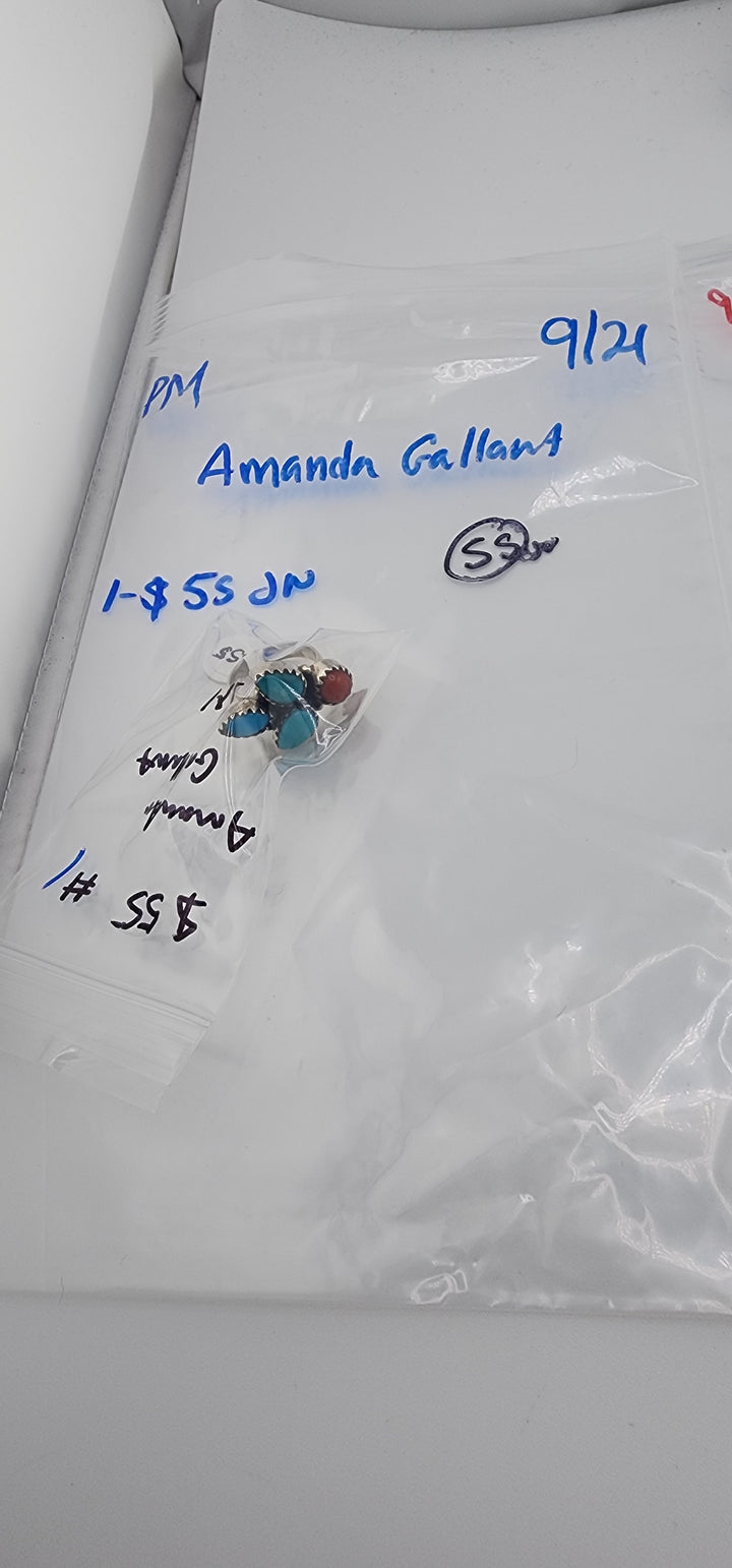 PM SHOW 48HR - RESERVED FOR:  Amanda Gallant- 9/21/2025 FL tiktok Live Show -1 Sterling Silver Items