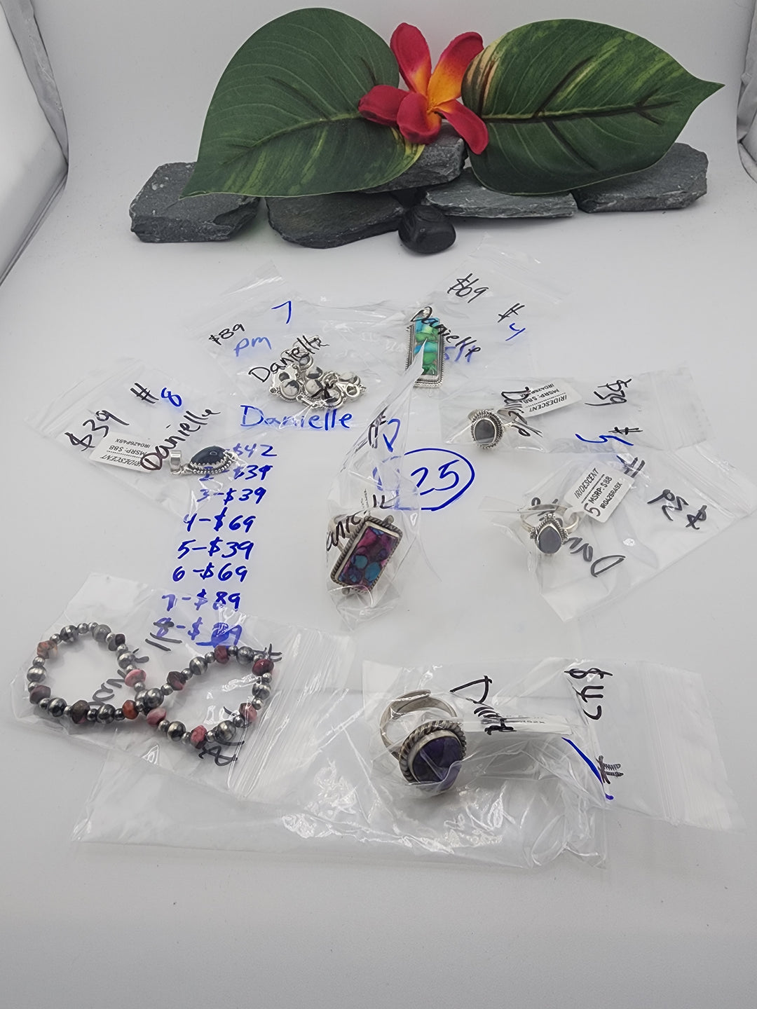 Danielle - 5/1/26 PM - 8 925 Sterling Silver Items