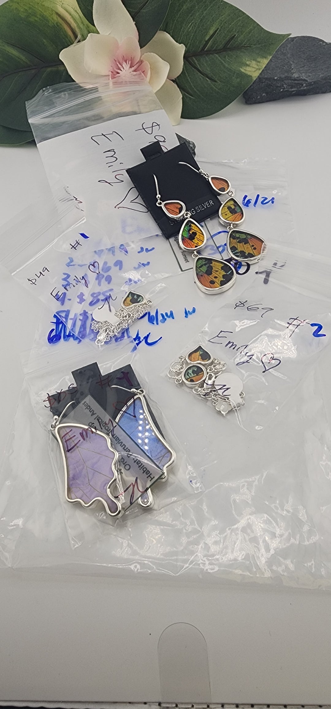 48HR - RESERVED FOR:  Emily❤️- 6/21/2025 FL tiktok Live Show - 4 Sterling Silver Items