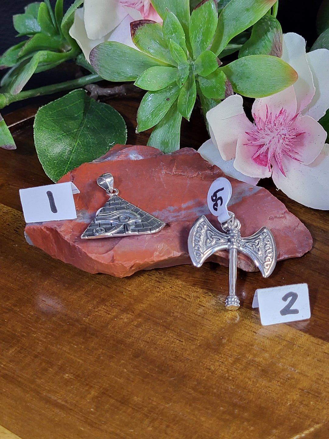 RESERVED FOR: Jessica D 7/13/24- 2 Sterling Silver Items