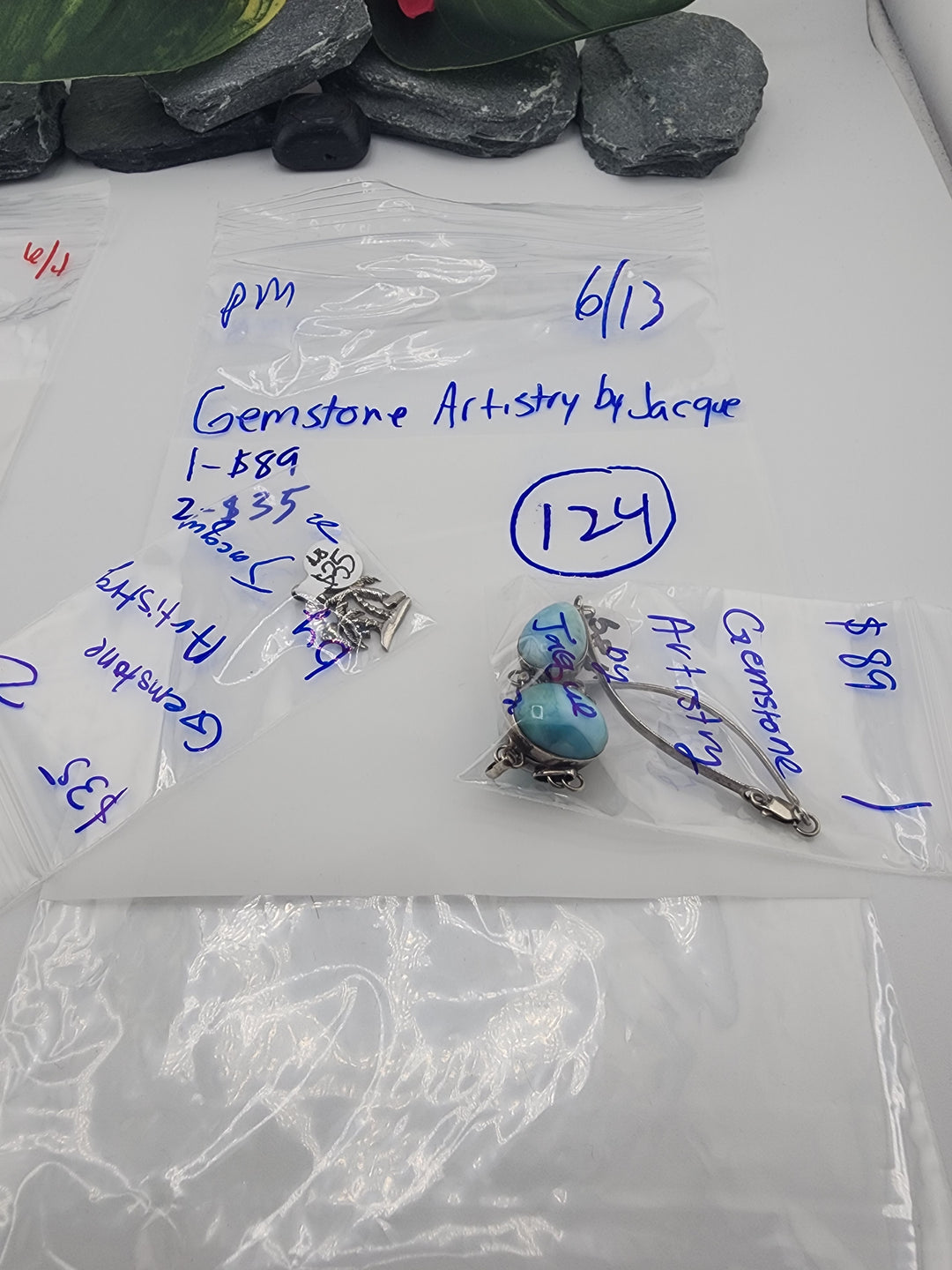 Gemstone Artistry by Jaque - 6/12/26 PM - 2 925 Sterling Silver