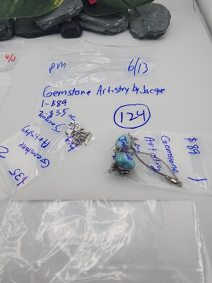 Gemstone Artistry by Jaque - 6/12/26 PM - 2 925 Sterling Silver