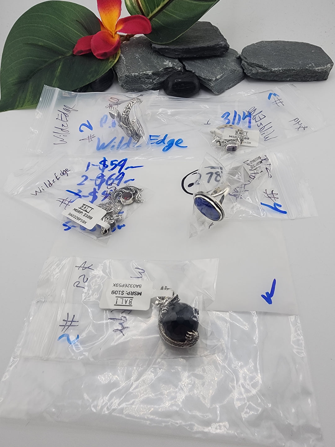 WildzEdge- 3/14/26 -5 925 Sterling Silver Items