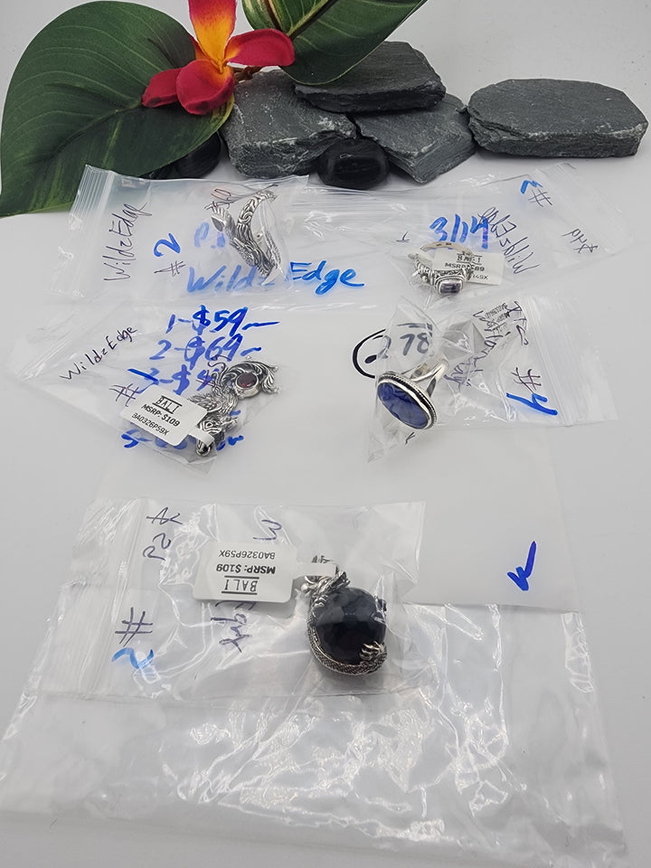 WildzEdge- 3/14/26 -5 925 Sterling Silver Items