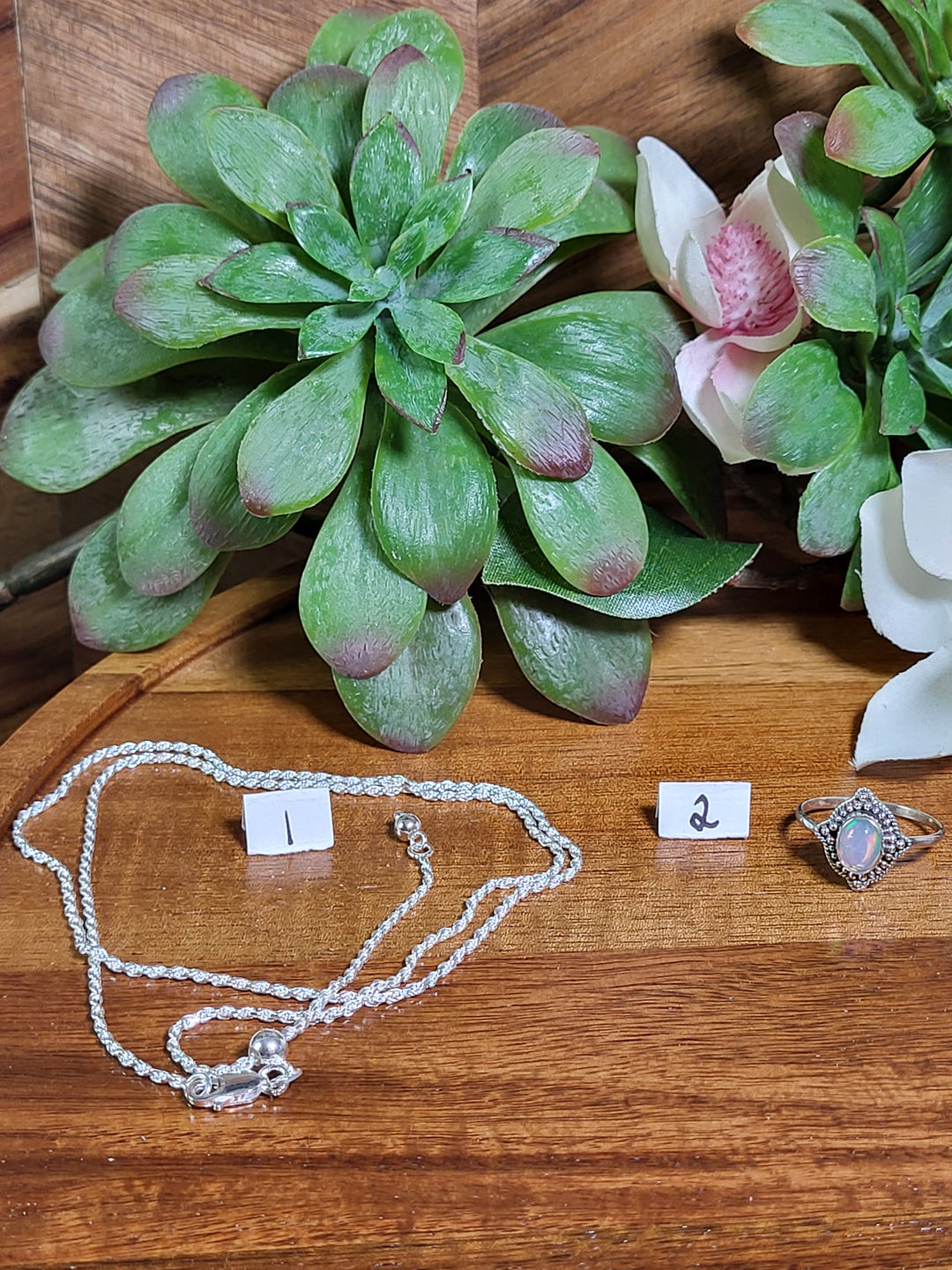 RESERVED FOR: ande 8/9/24- 2 Sterling Silver Items